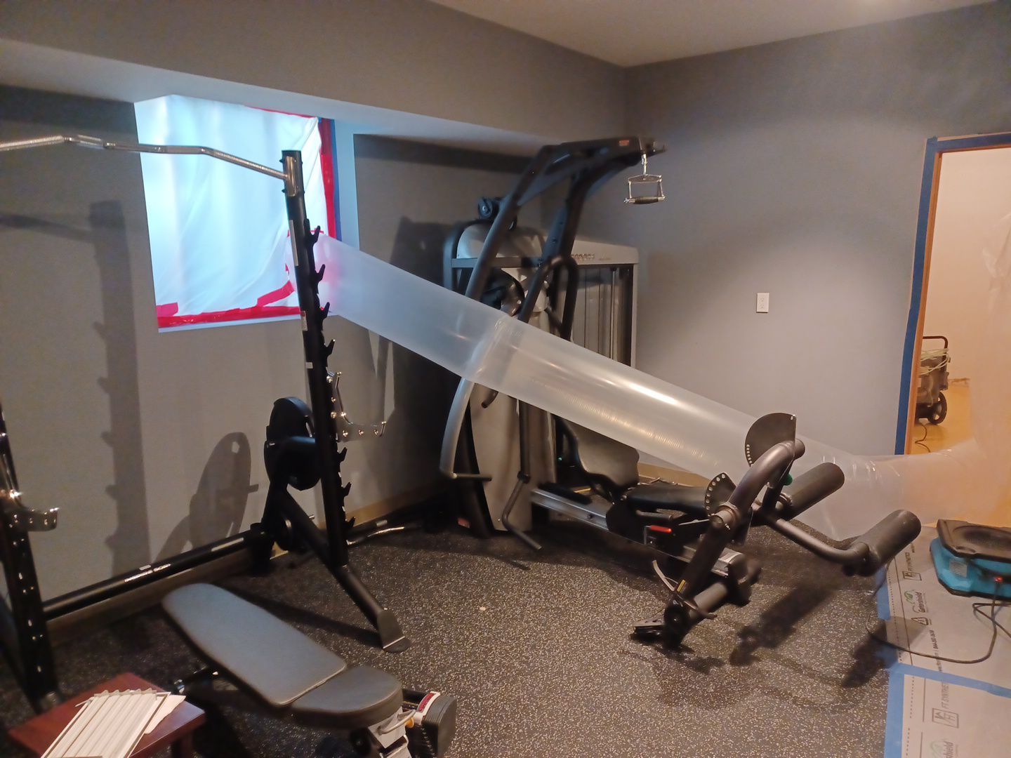 Project in Birmingham by EzDry Water Mitigation & Property Restoration