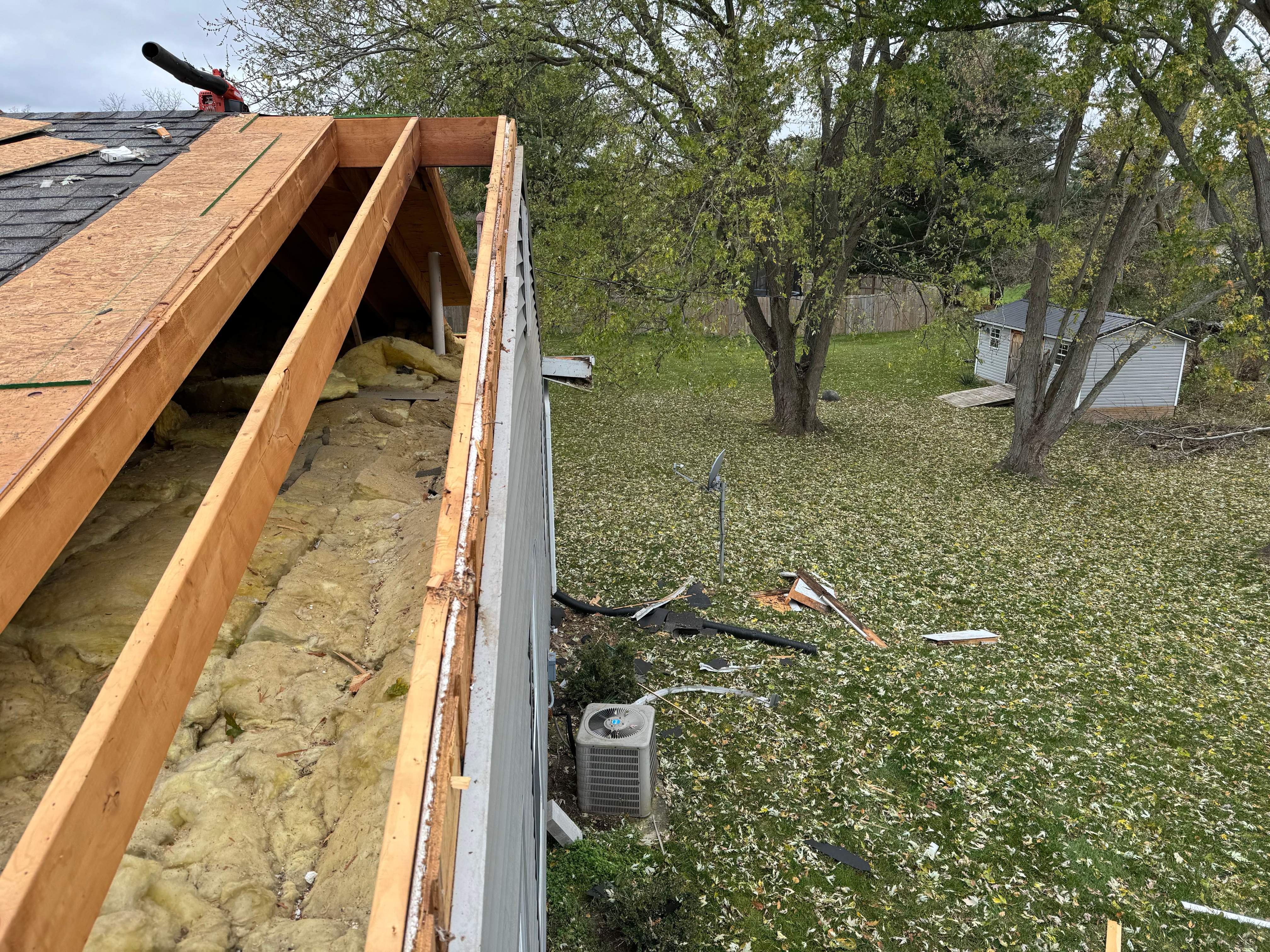 Residential Roofing Installation using Certainteed Landmark ClimateFlex by GRACCO