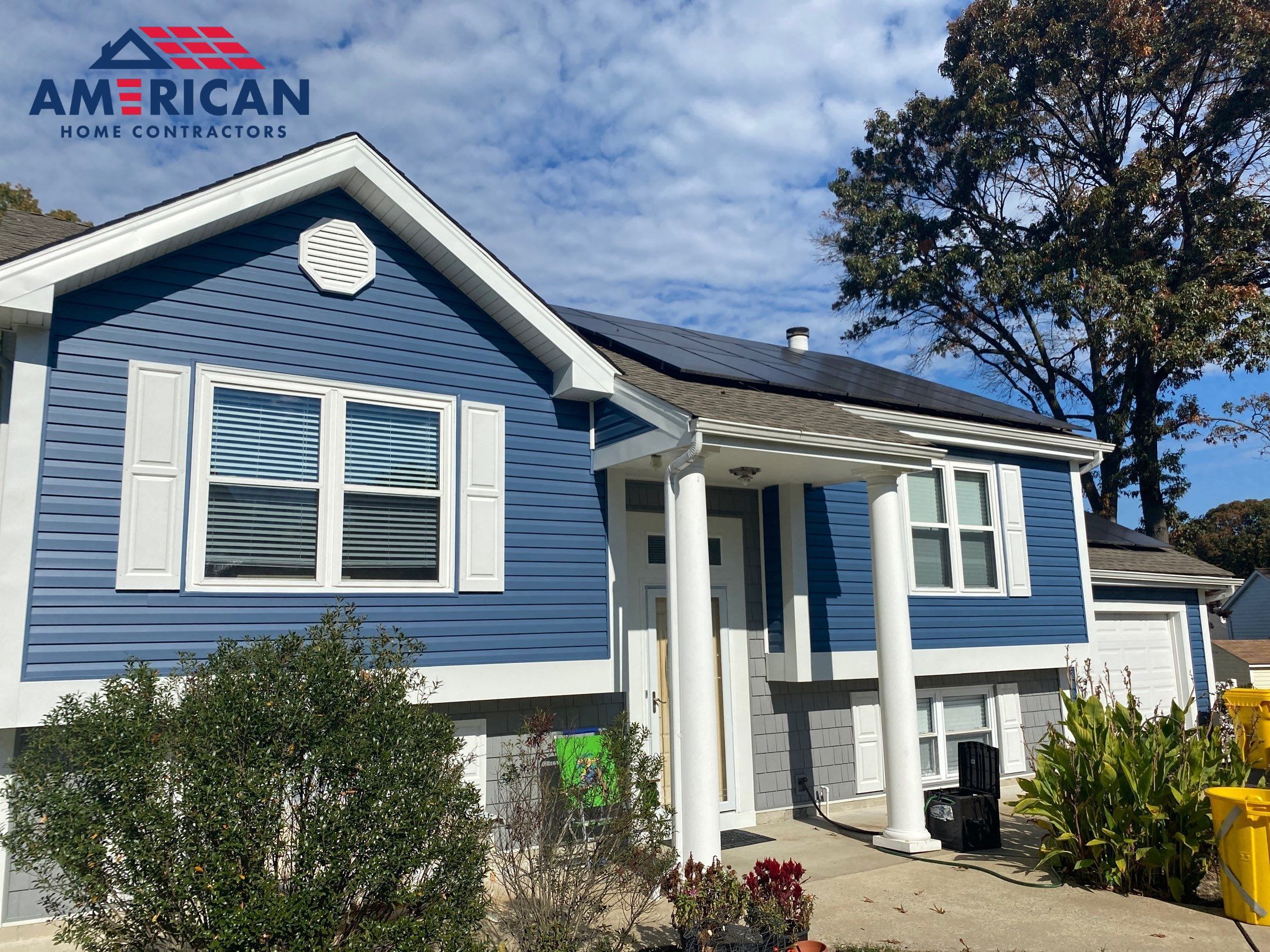 MASTIC Siding + Gutter Update by American Home Contractors