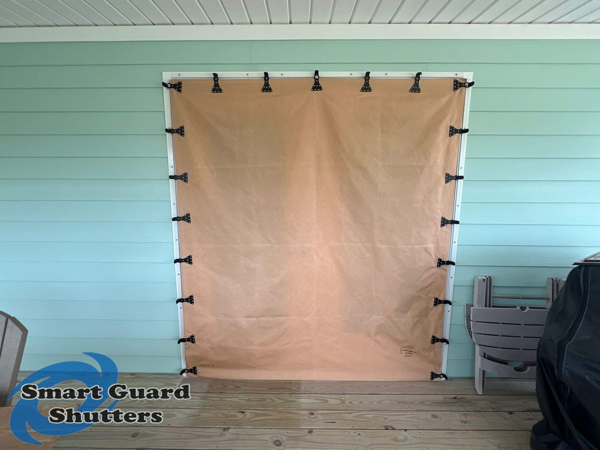 Astro Guard Hurricane Fabric - Tan by Smart Guard Shutters