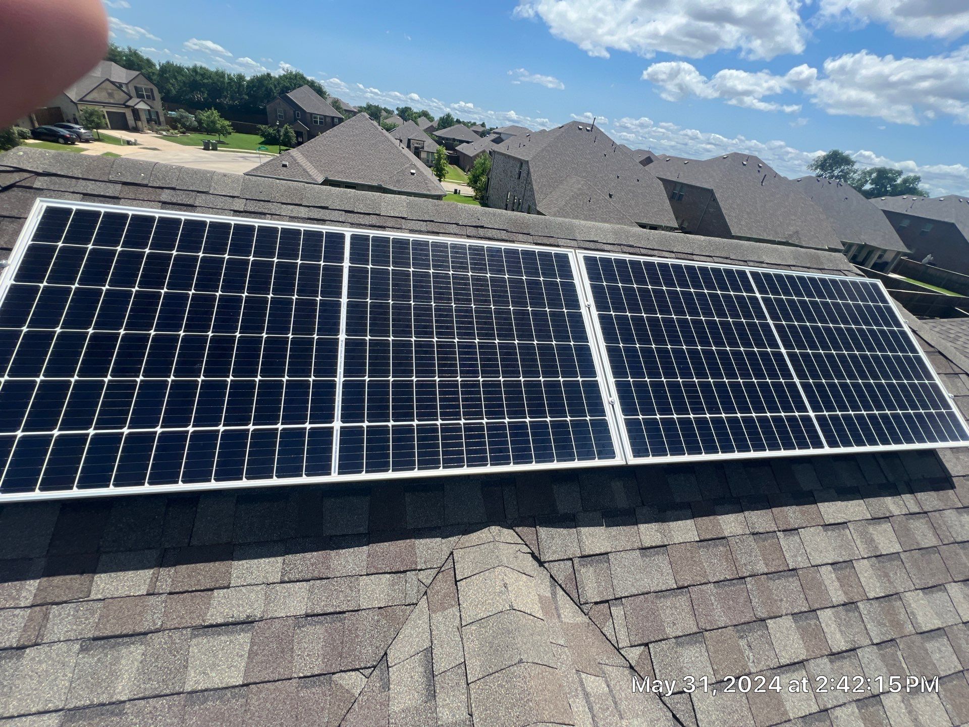 D&R in Prosper Tx using Solar Panels by Sunaura Solar