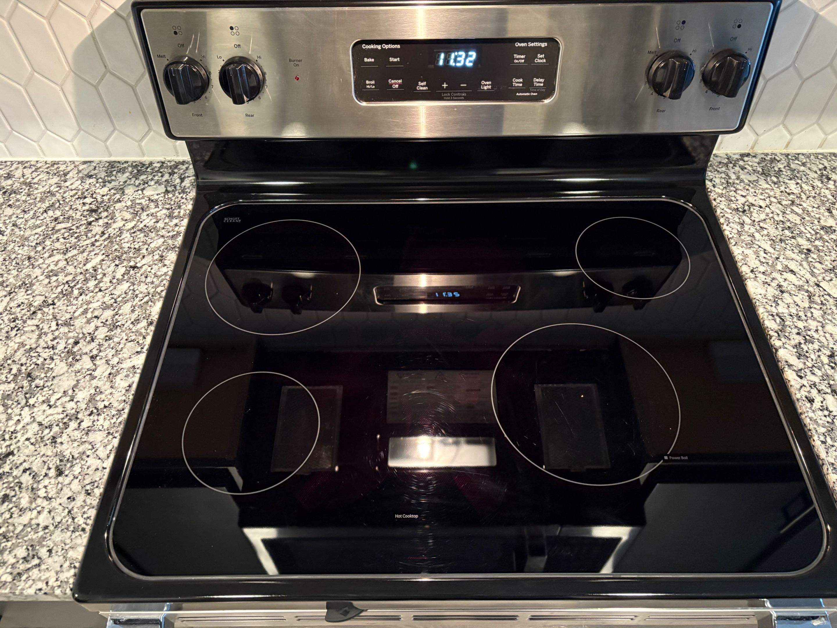 Glass Cooktop Restoration by Surface Experts - Cypress / North Katy