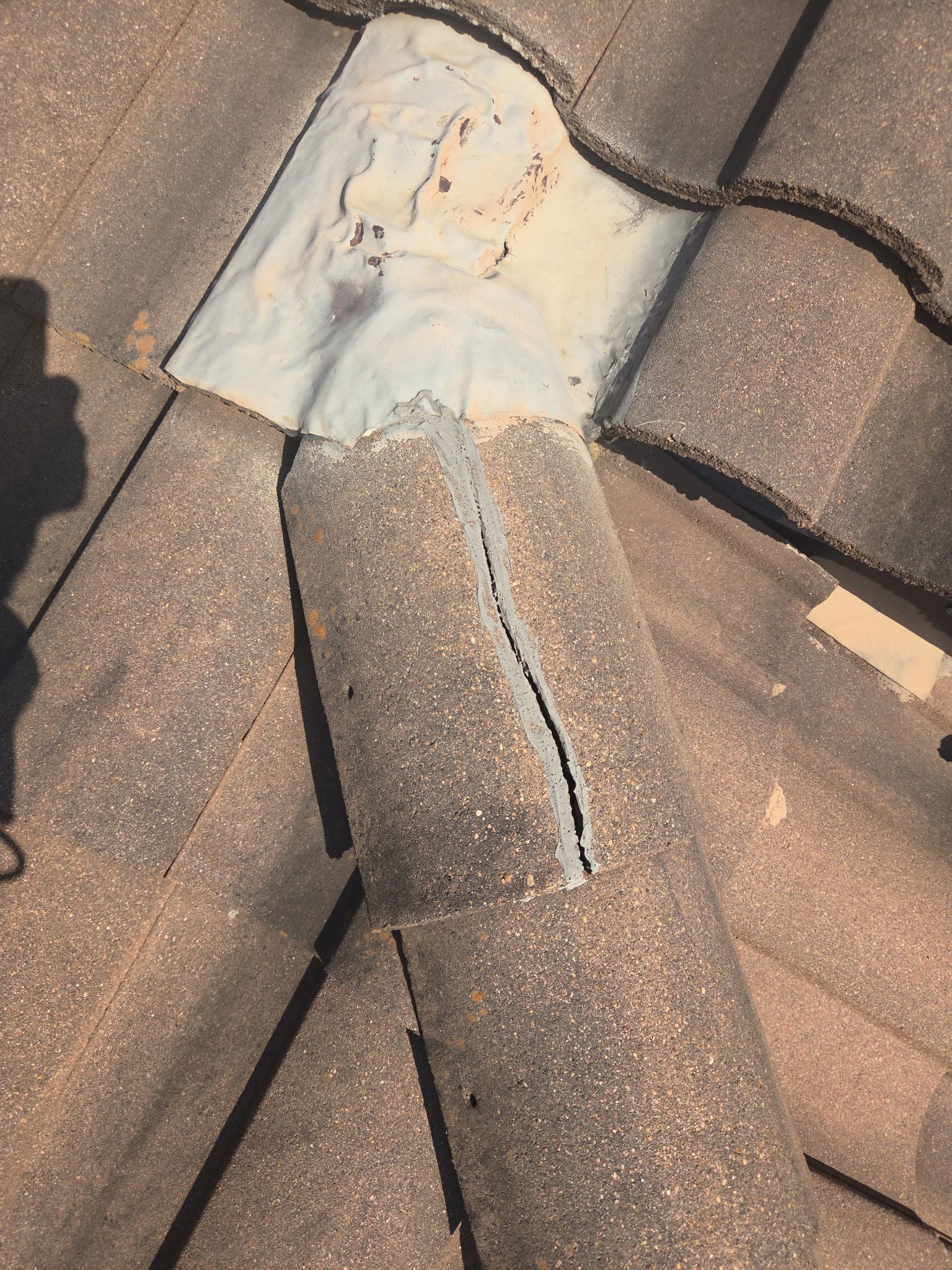 Lots of tile repairs out in Spicewood by REPS OF TEXAS