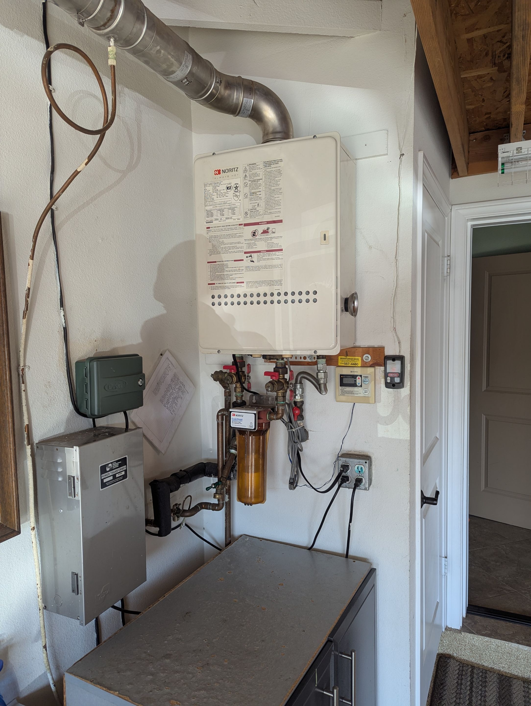 Tankless Water Heater by Professional Plumbing Inc 