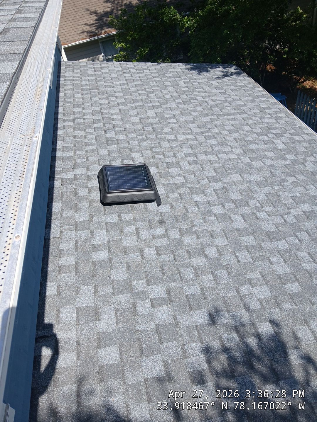 Roof Replacement using CertainTeed Landmark Pro Max Def Pewter by RGR Construction and Roofing, LLC