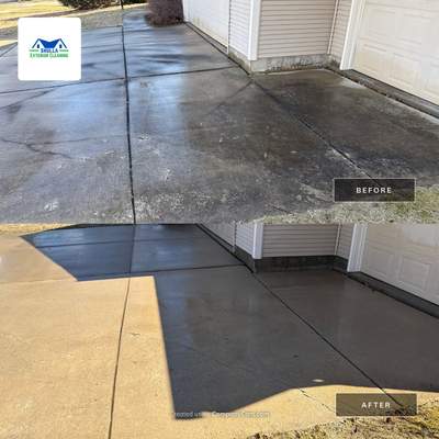 Driveway and Siding Cleaning
