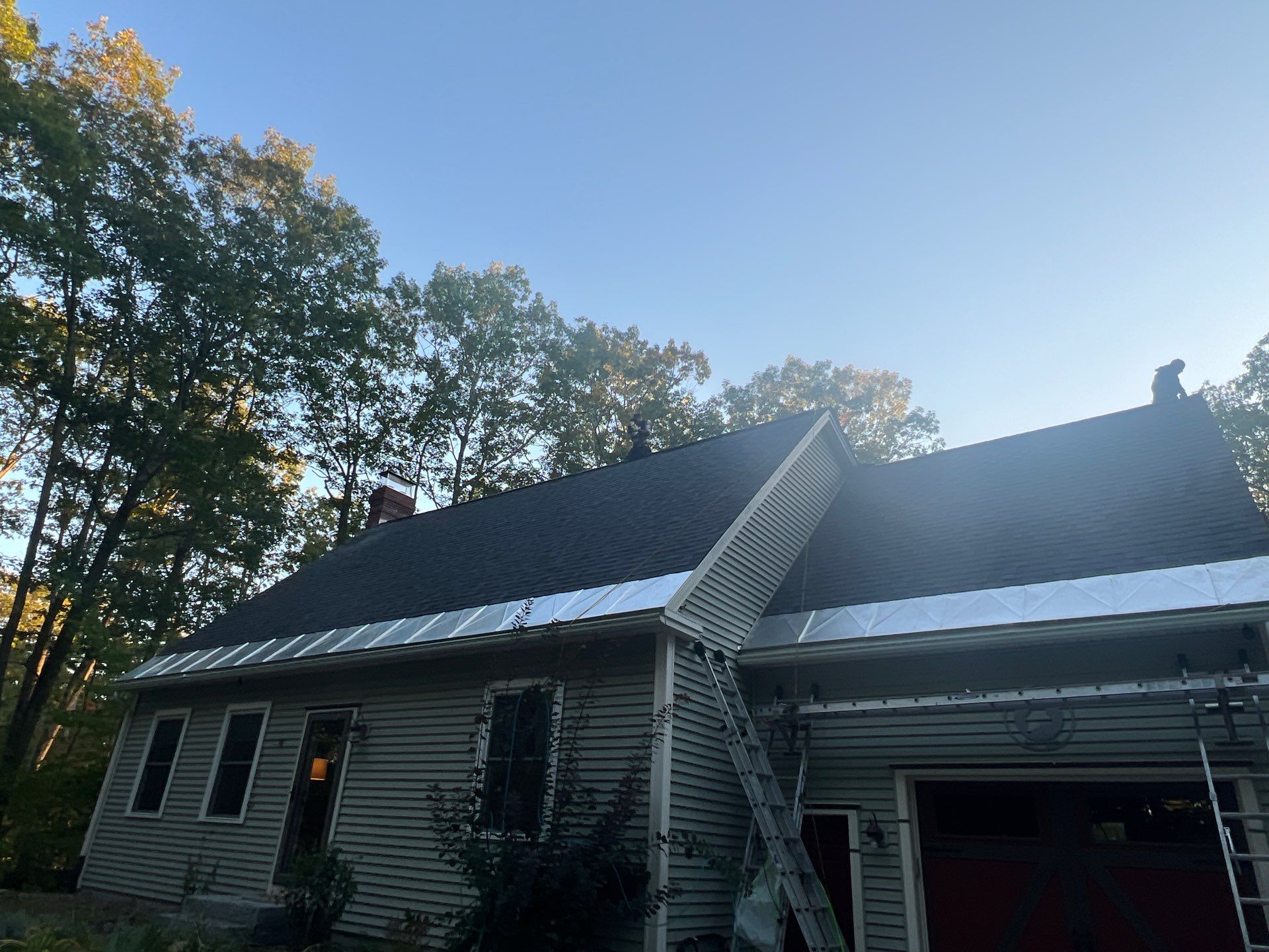 Shapleigh, ME – Asphalt Shingle Roof Replacement by Tall pine roofing