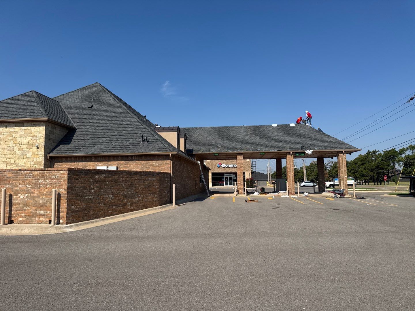 Bank Reroof by Castillo Roofing