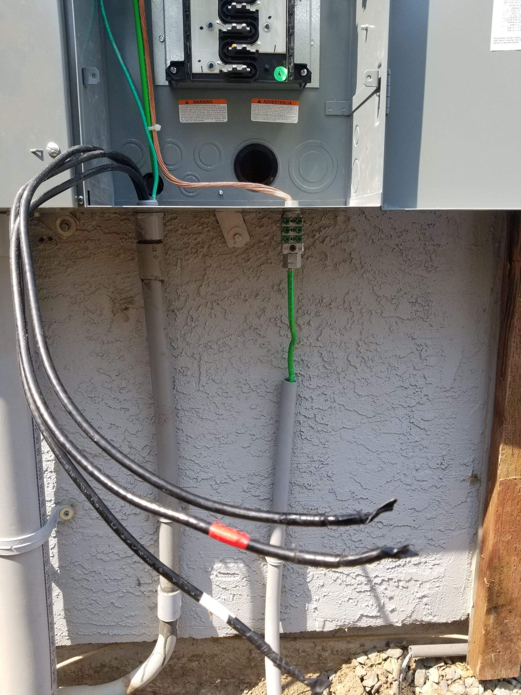 400a panel upgrade by Peach Electric Inc