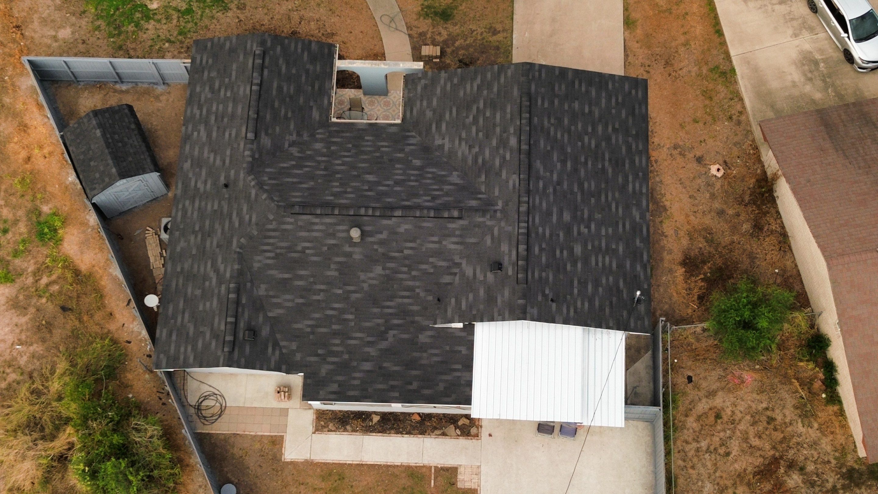 Mission Roof Project by Bison Roofing  