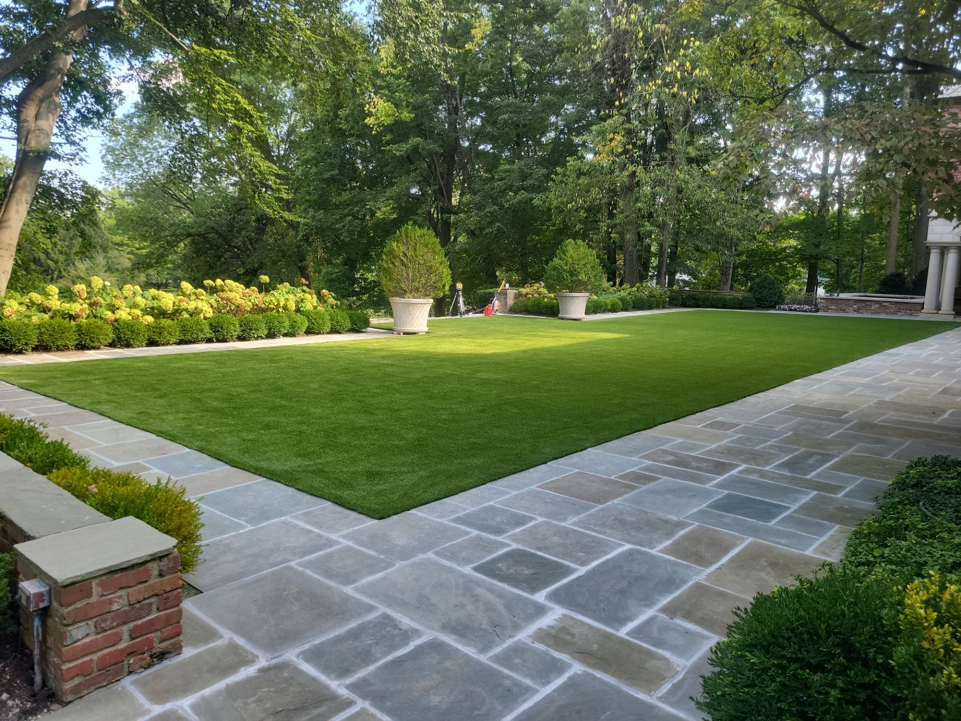 Premium Artificial Turf Lawn Installation by Southwest Greens Midwest