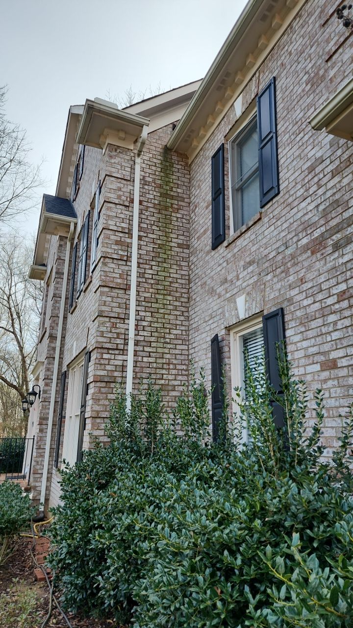House Wash using cleaner by Power Wash Masters LLC