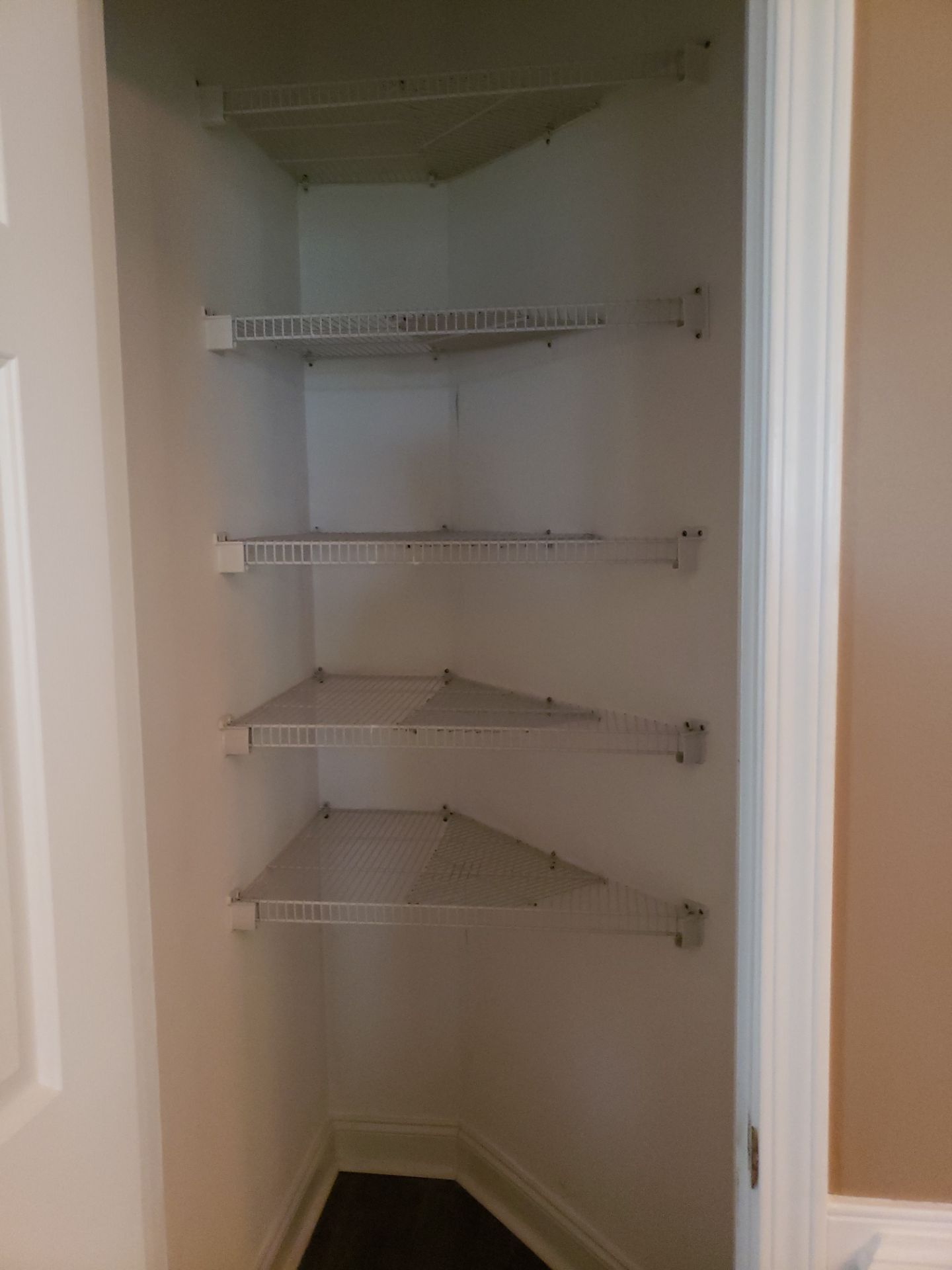 Custom Wood Shelving Transformation in Multiple Spaces! by A Step Above Handy LLC 