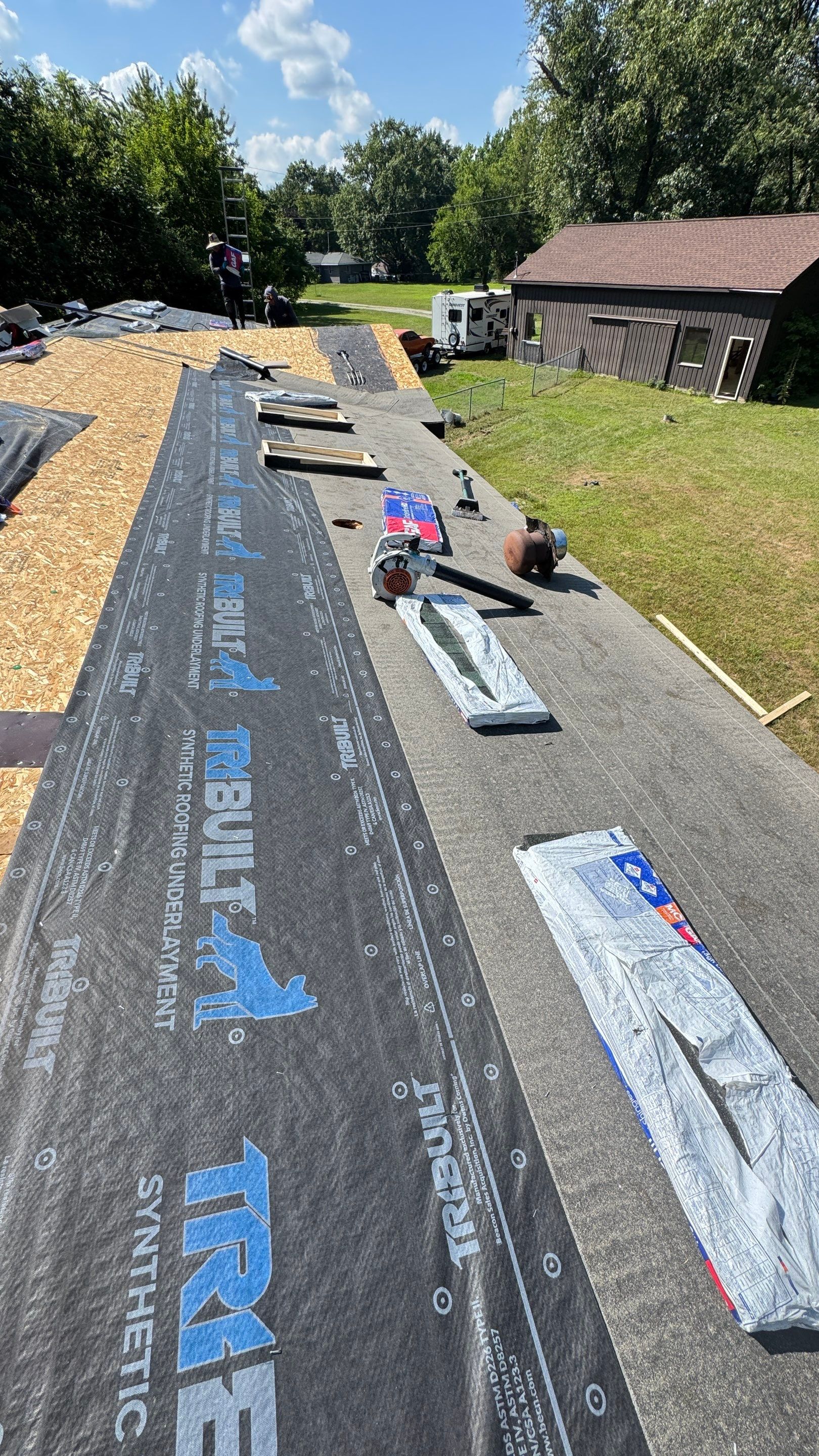 GAF Hunter Green Roof Replacement in Kouts, IN — photo 4