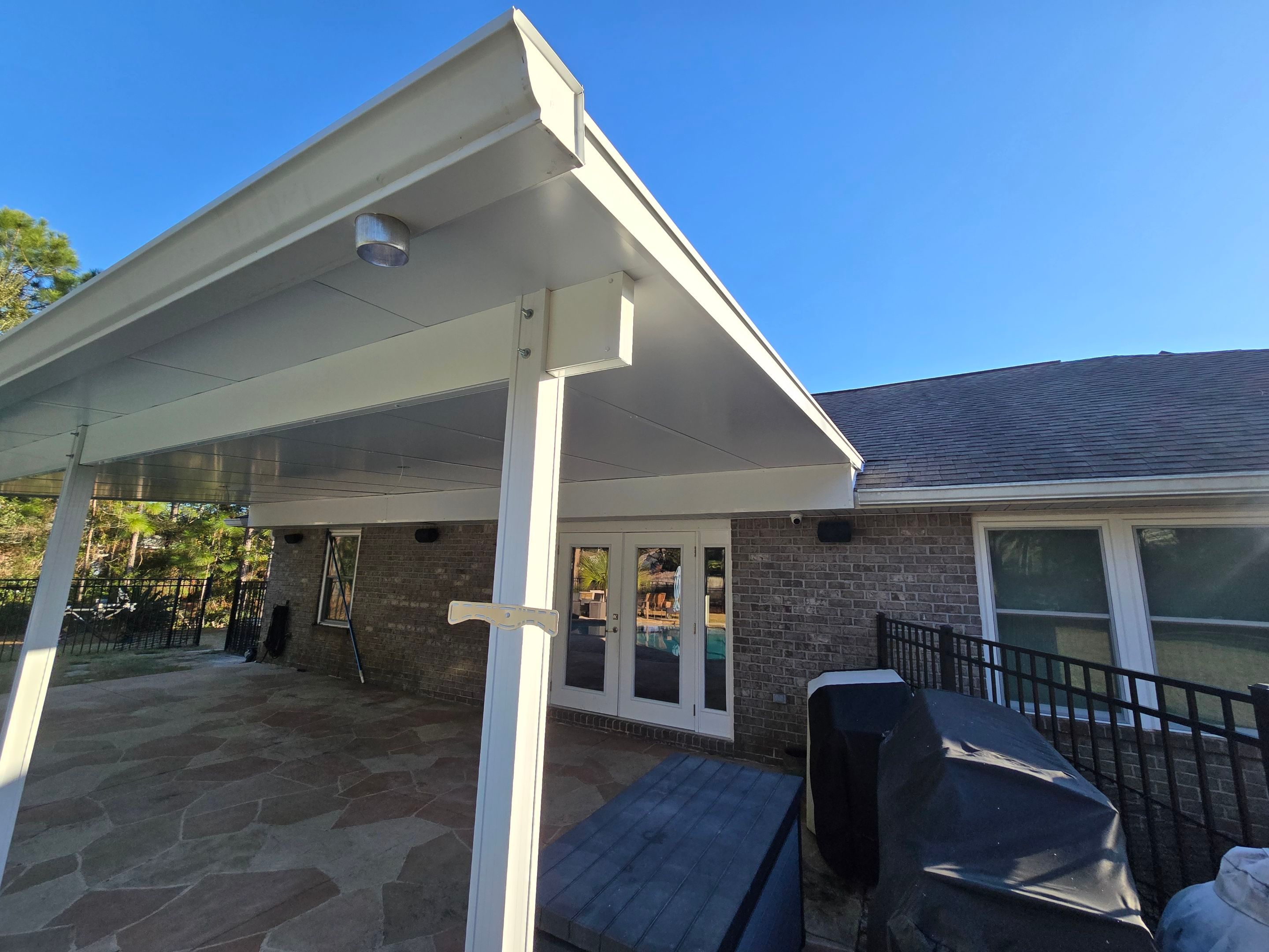 Navarre Poolside Patio Cover by Titan Sunrooms