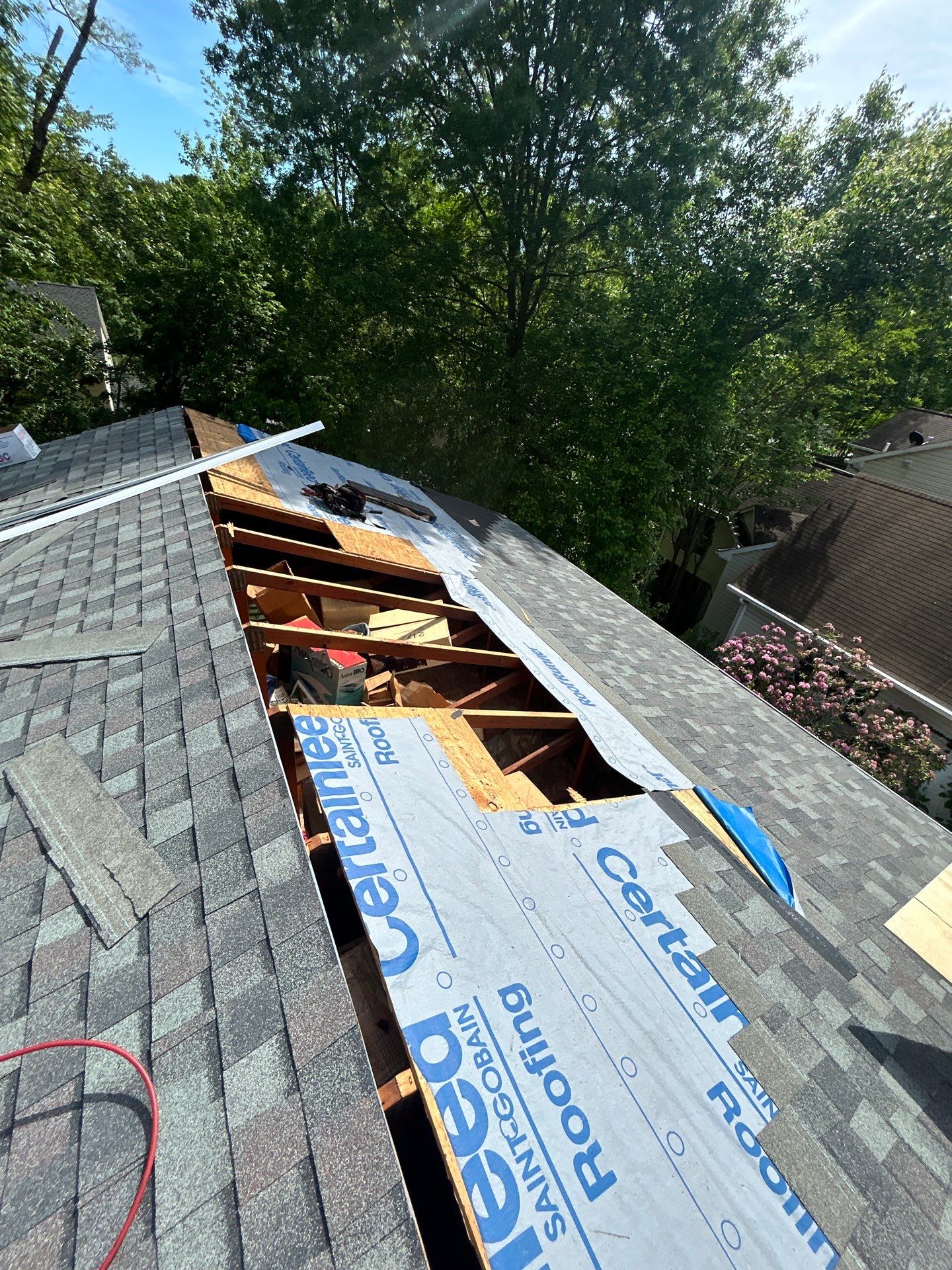 Montclair: Residential Roof Replacement with CertainTeed Landmark Pro in Max Def Colonial Slate by RM Banning, Inc.