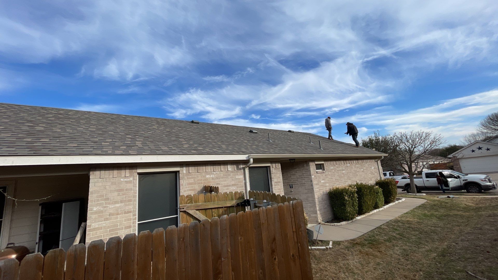 Residential Roofing Installation using ATLAS Pinnacle Pristine Shingles by Harvey Roofing & Construction