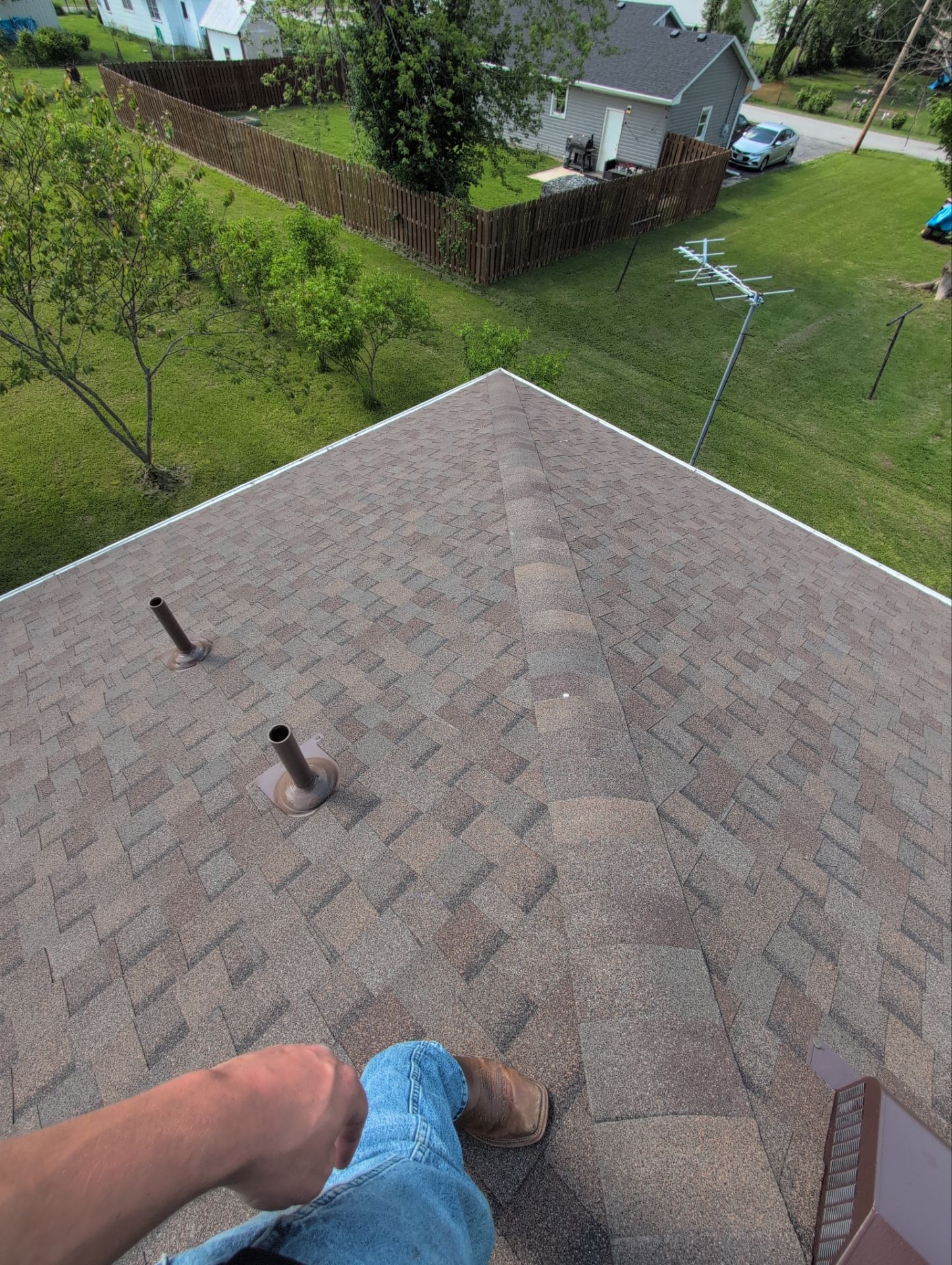 Roof Replacement in Seymour by Table Rock Design + Build