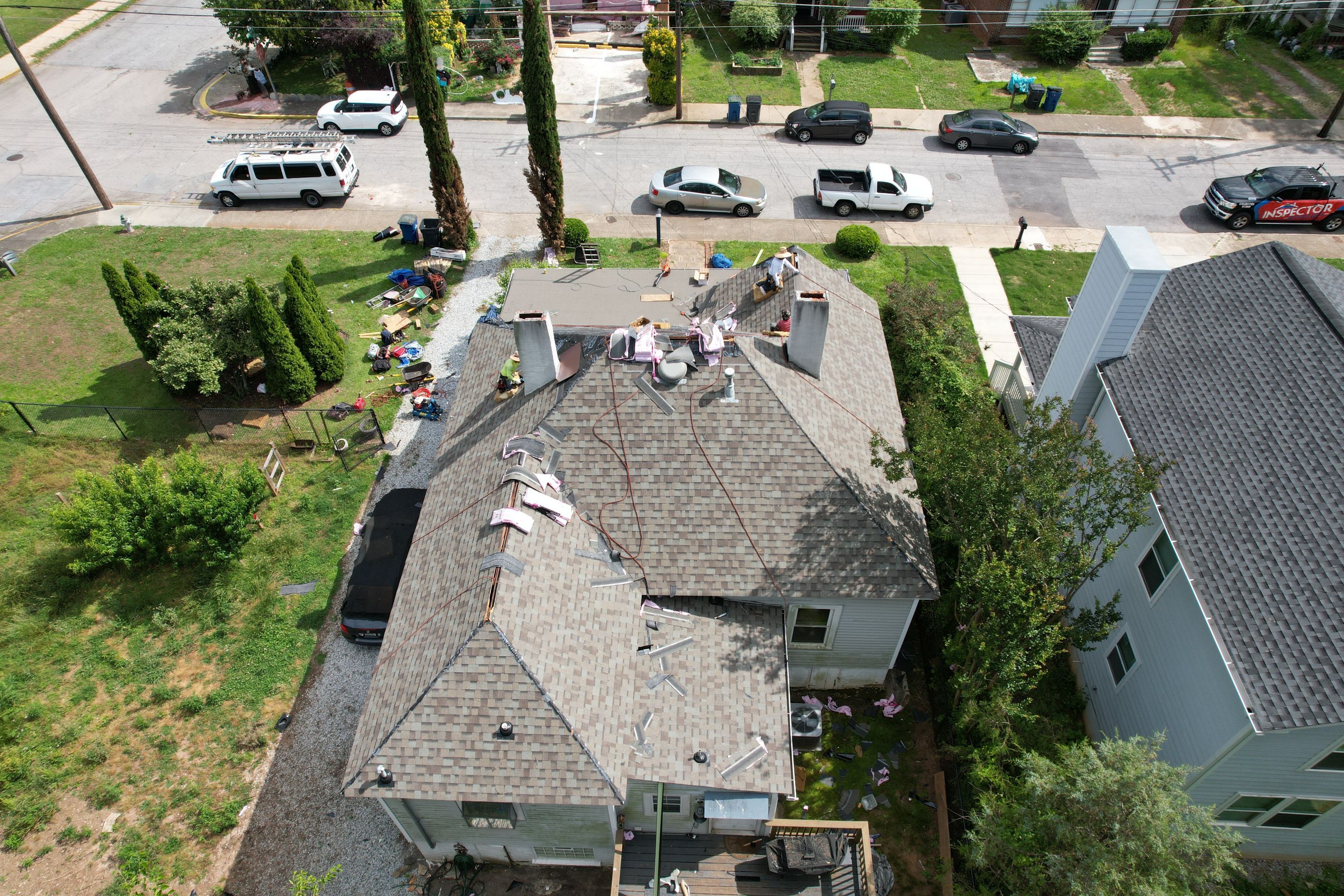 Residential Roofing Installation by Inspector Roofing and Restoration