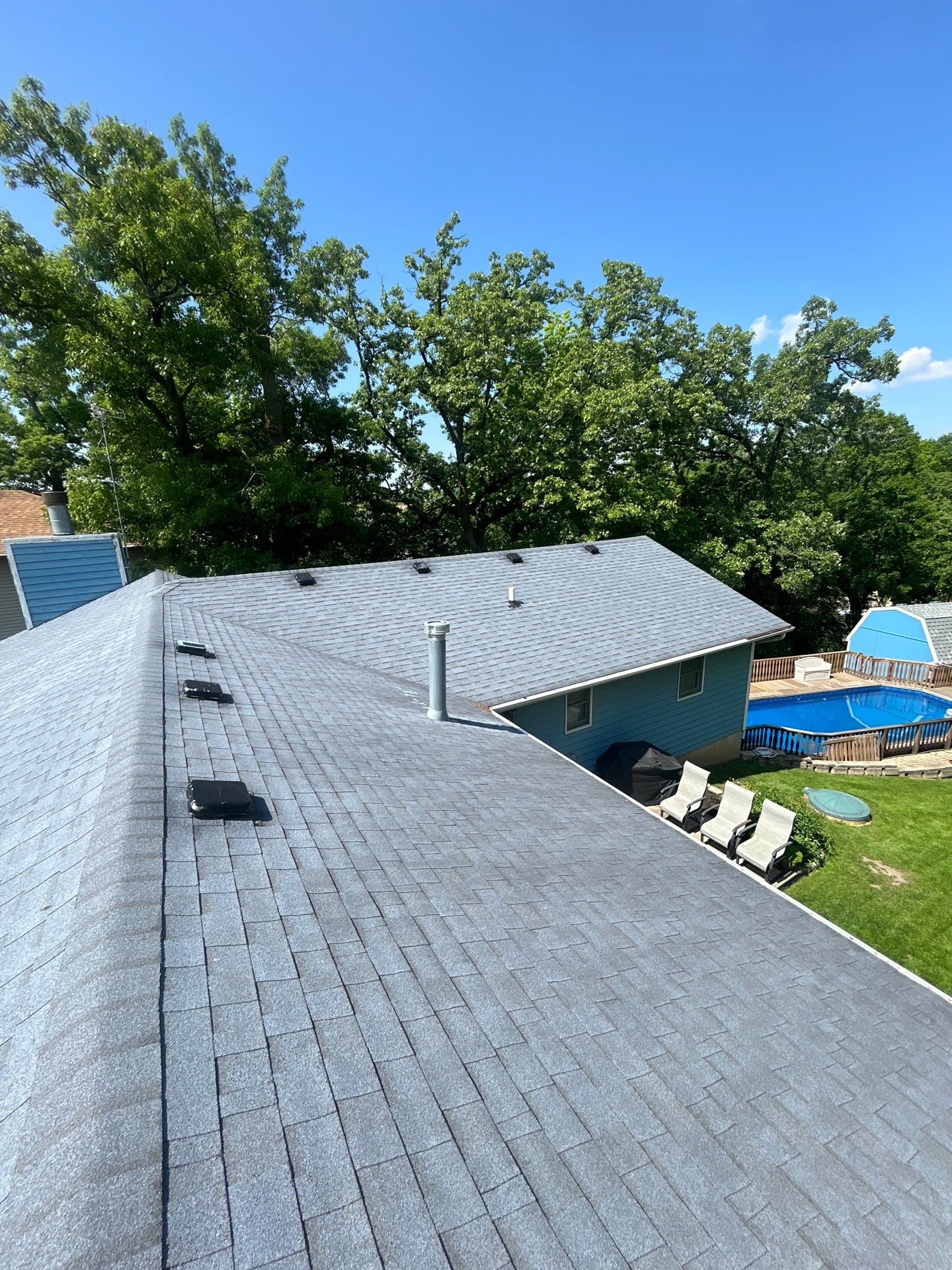 Residential Roofing Installation using Owens Corning  by Perfect Exteriors Inc. 