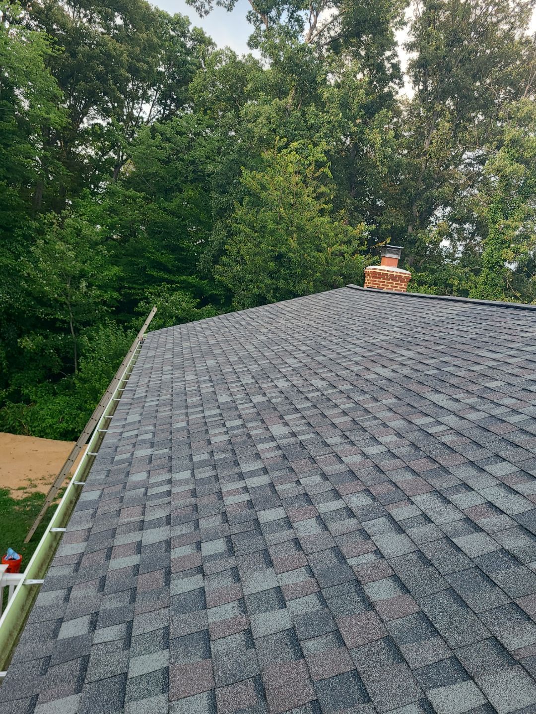 Woodbridge: Roof Replacement with CertainTeed Landmark Pro Designer Shingles in Max Def Colonial Slate by RM Banning, Inc.