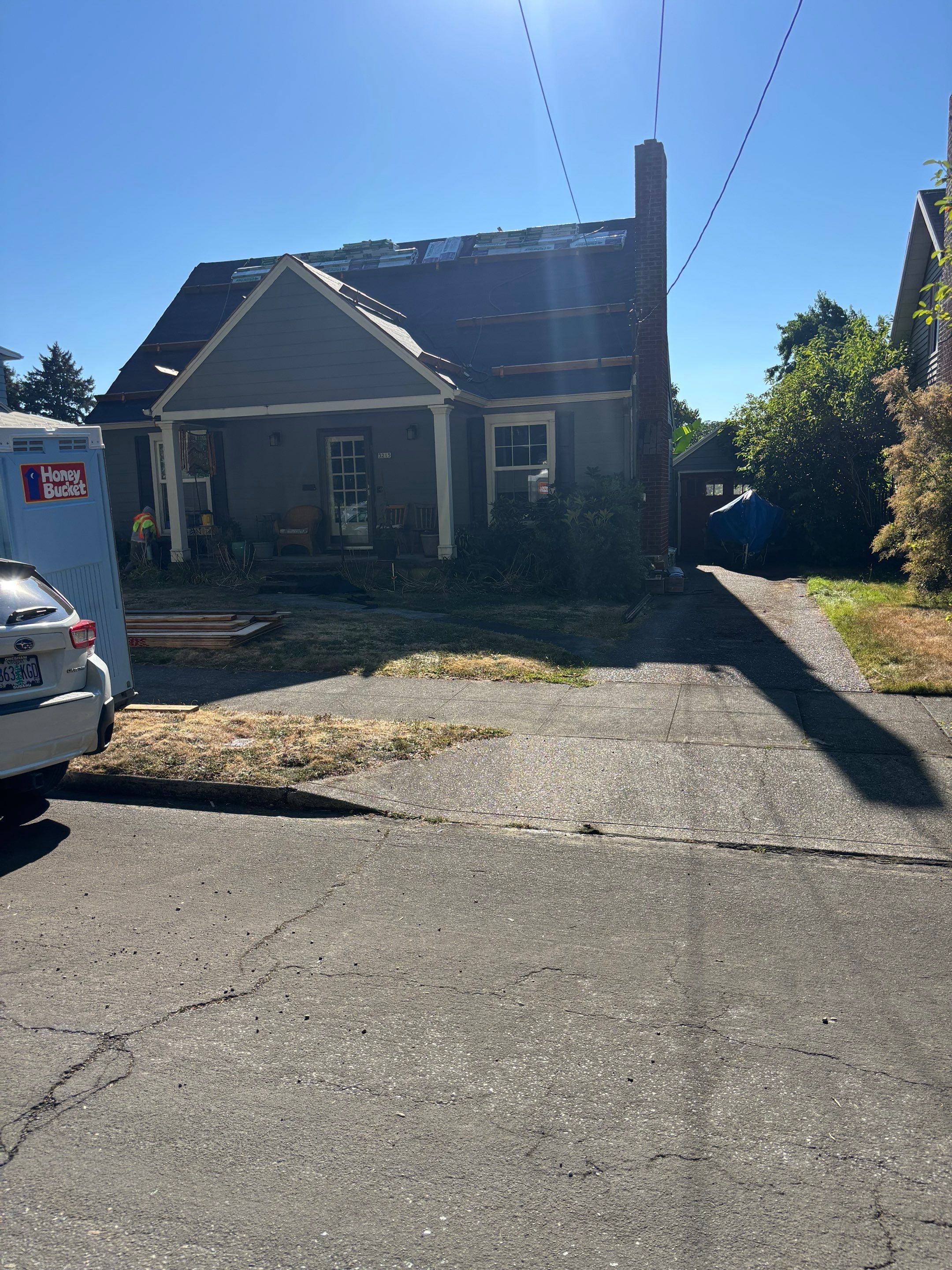 Project in Portland by Tom Leach Roofing