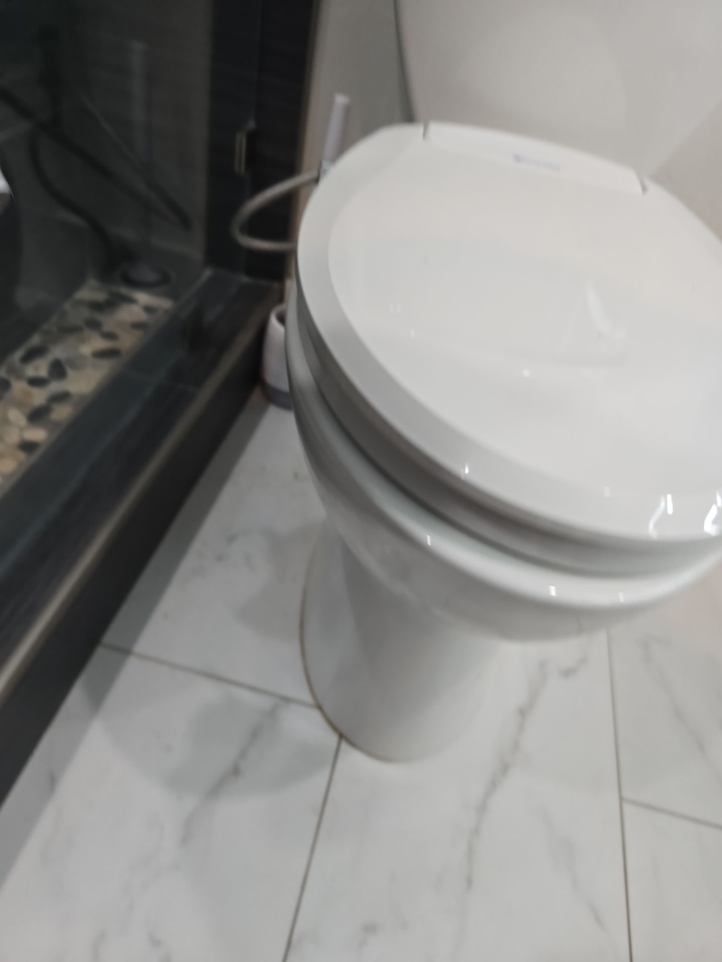 Installing New Toilet, Toilet Seal, and Checking Black Pipes in Ceiling by Us Plumbing
