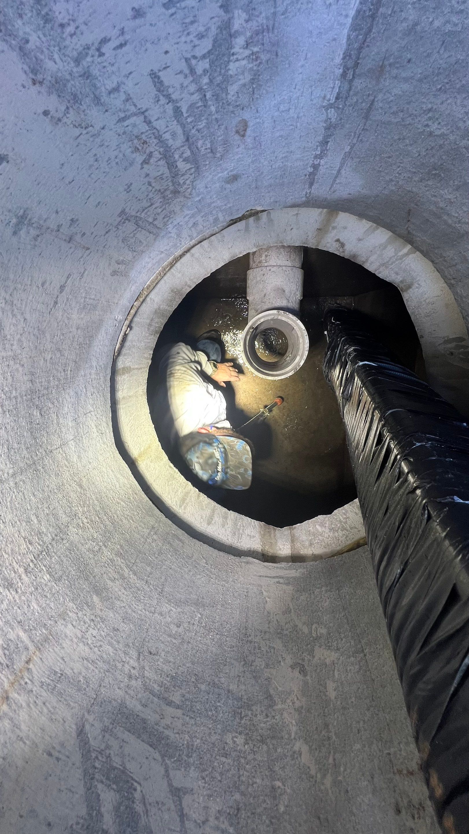 New Carwash Collection Tank Cleaning by APS Power & Water