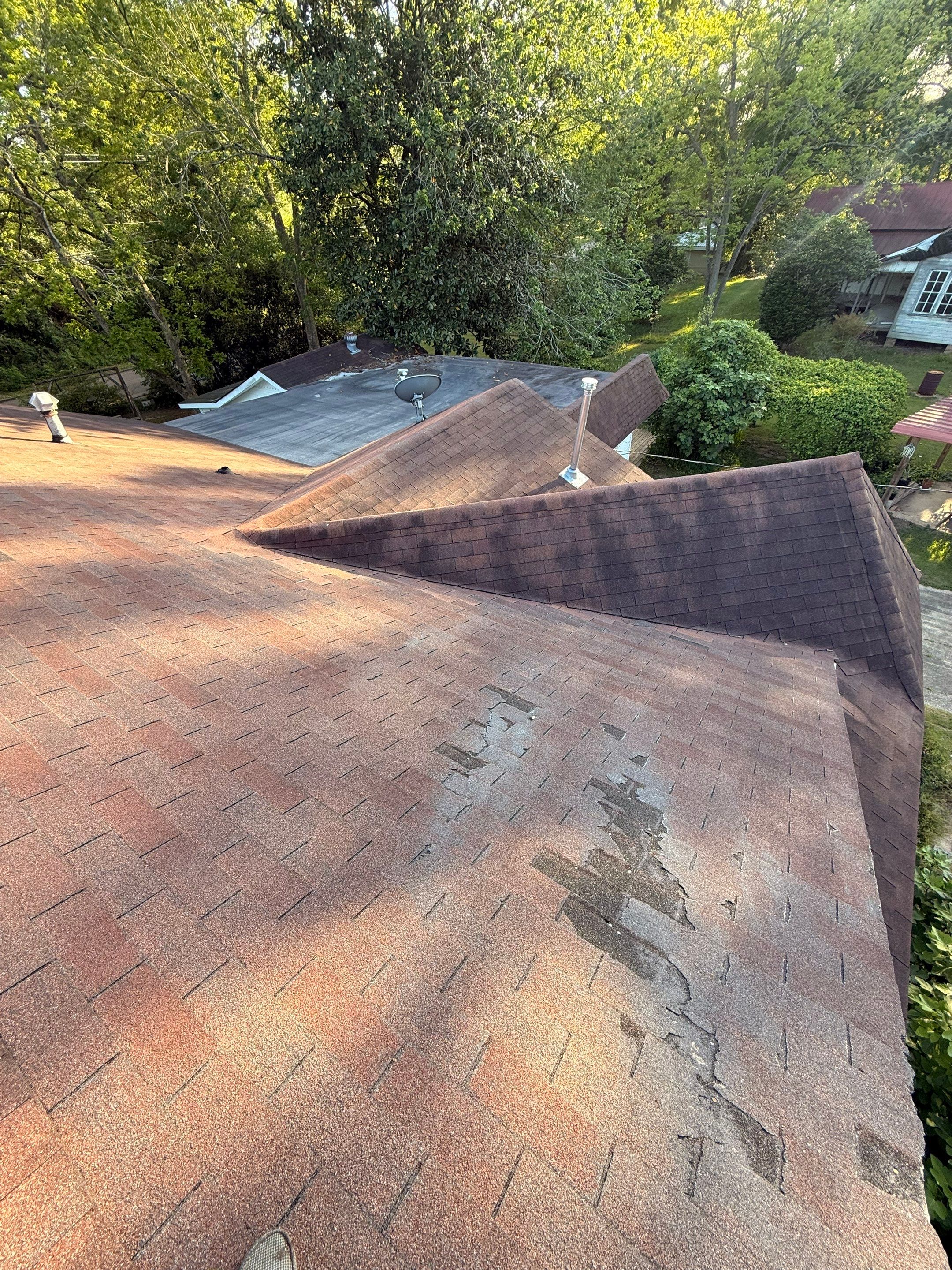 GAF HDZ Oyster Gray Roof Install in Poplarville, MS by Frontline Roofing