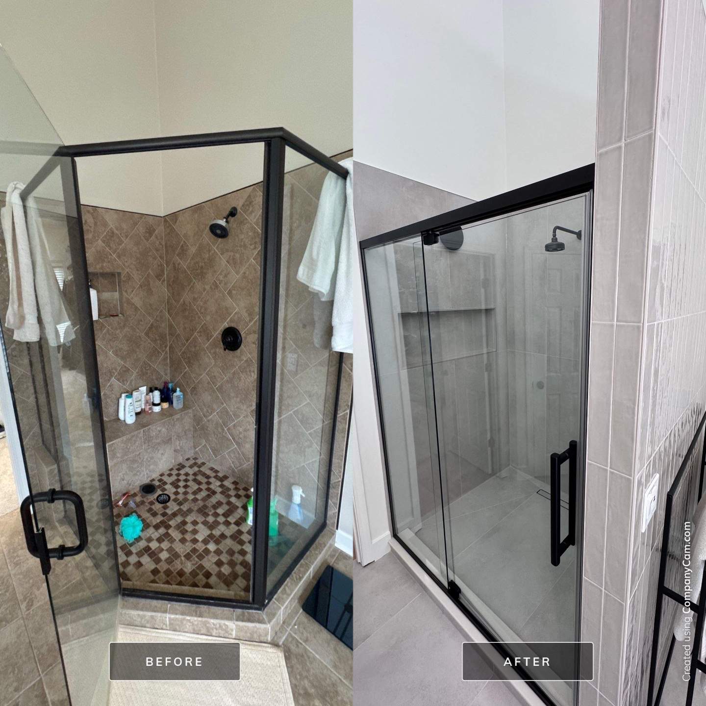 Master bathroom renovation by Prudencio