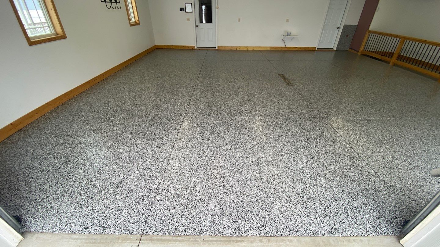 Garage using Domino  by Select Painting, Coatings & Garage Cabinets