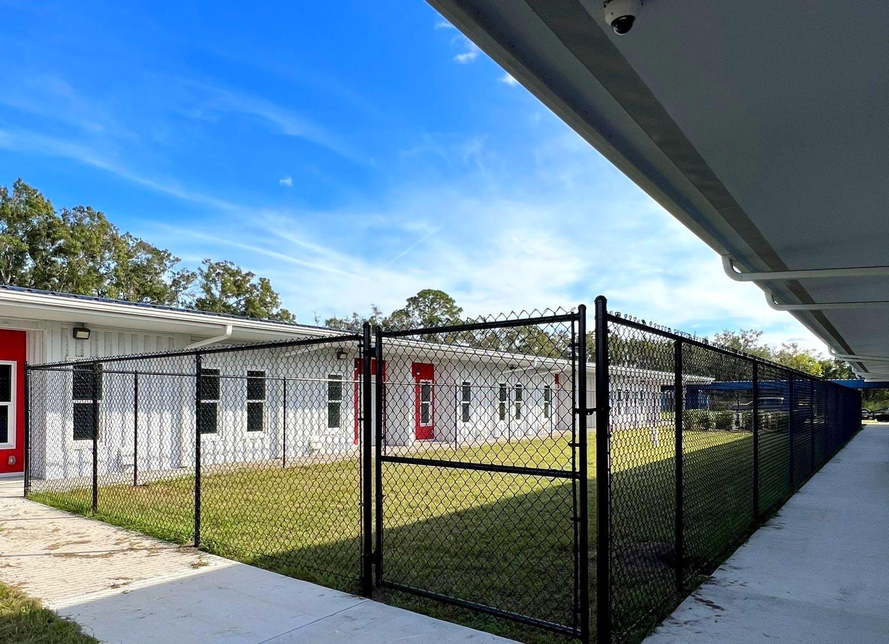 Chain-link Fence Installation using Galvanized Chain Link Fence by Asap fence and gates, LLC