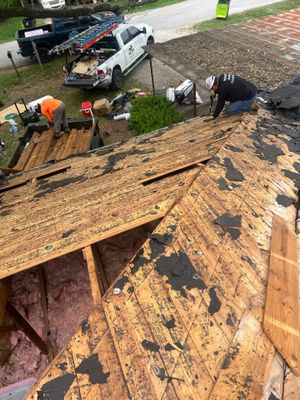 Residential Roofing Repair using Owen's Corning Duration (Lifetime) Shingles
