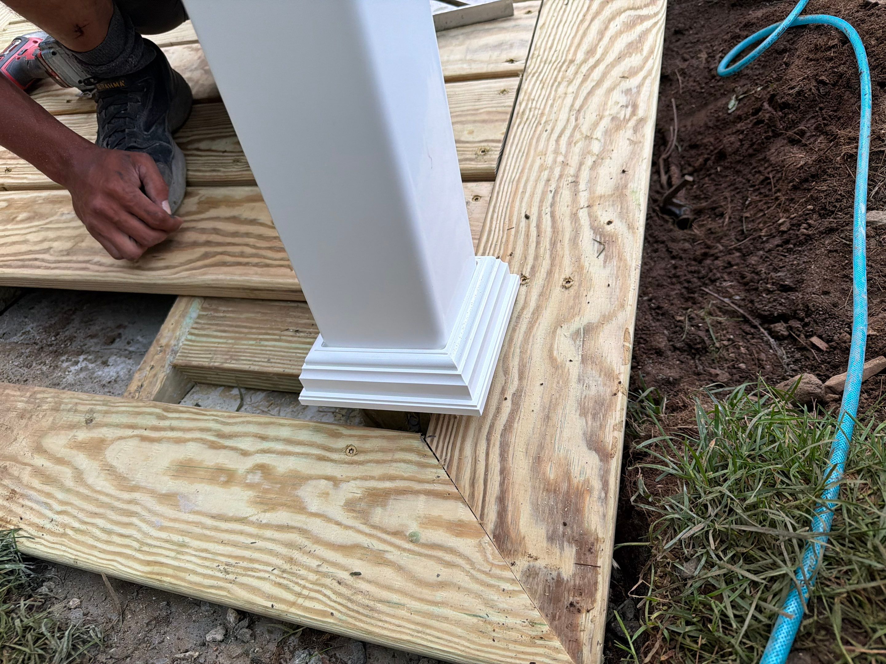 Custom Pressure-Treated Deck and Accessible Ramp Installation in York by Sensible Home Solutions
