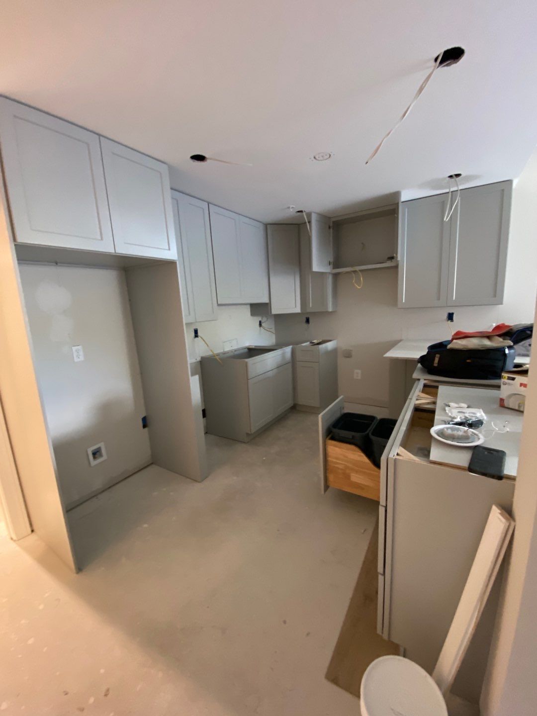 Basement Remodel using new construction by Jesus Master Handyman LLC 