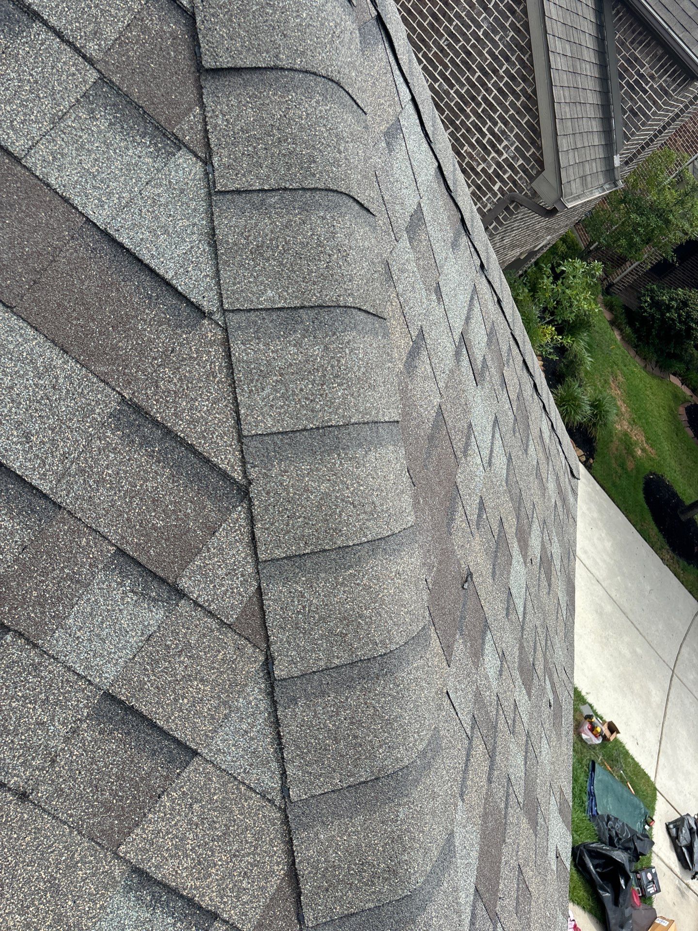 Residential Roofing Installation using Owen's Corning Duration (Lifetime) Shingles by Roof Repair Company