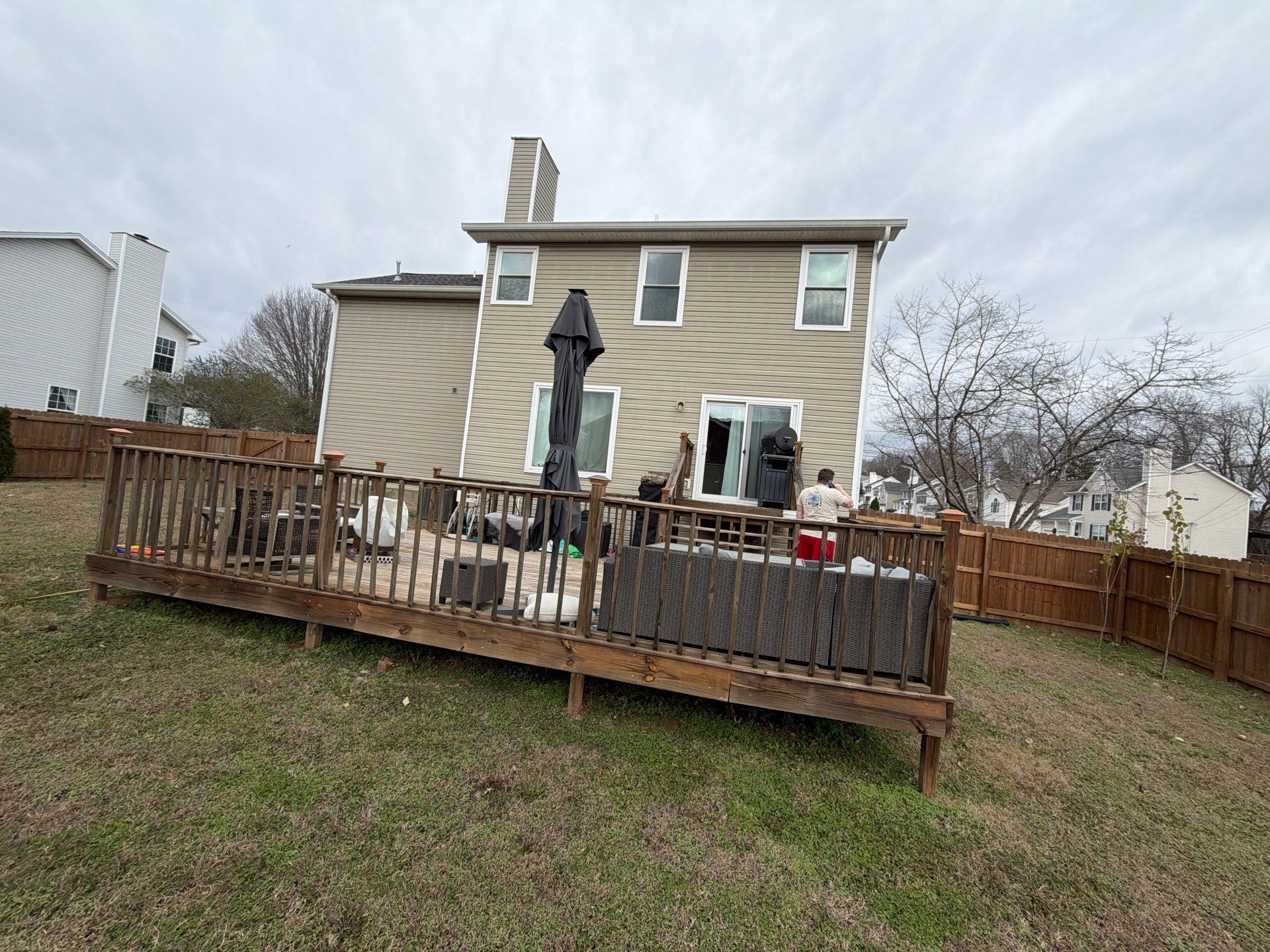 Deck Build in Hermitage by Music City Improvements