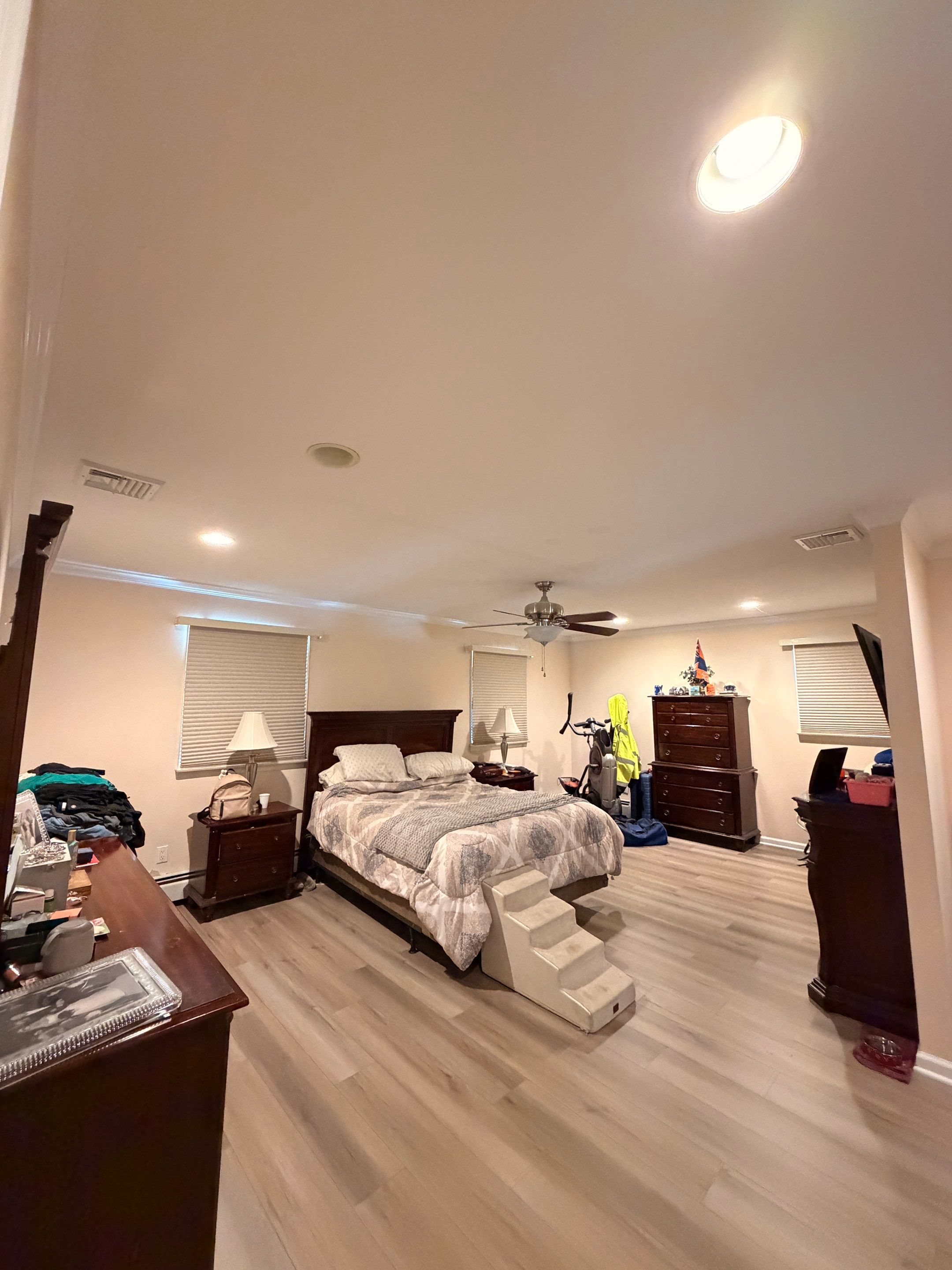 Ceiling Water Damage Mitigation and Structural Drying in Holbrook by Newhouse Restoration