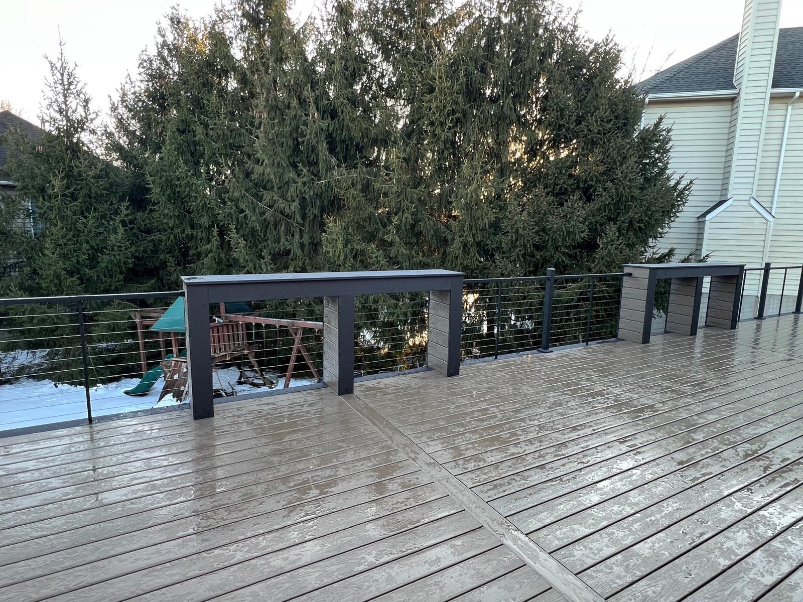 New Deck in Bernards, New Jersey by deck guardian