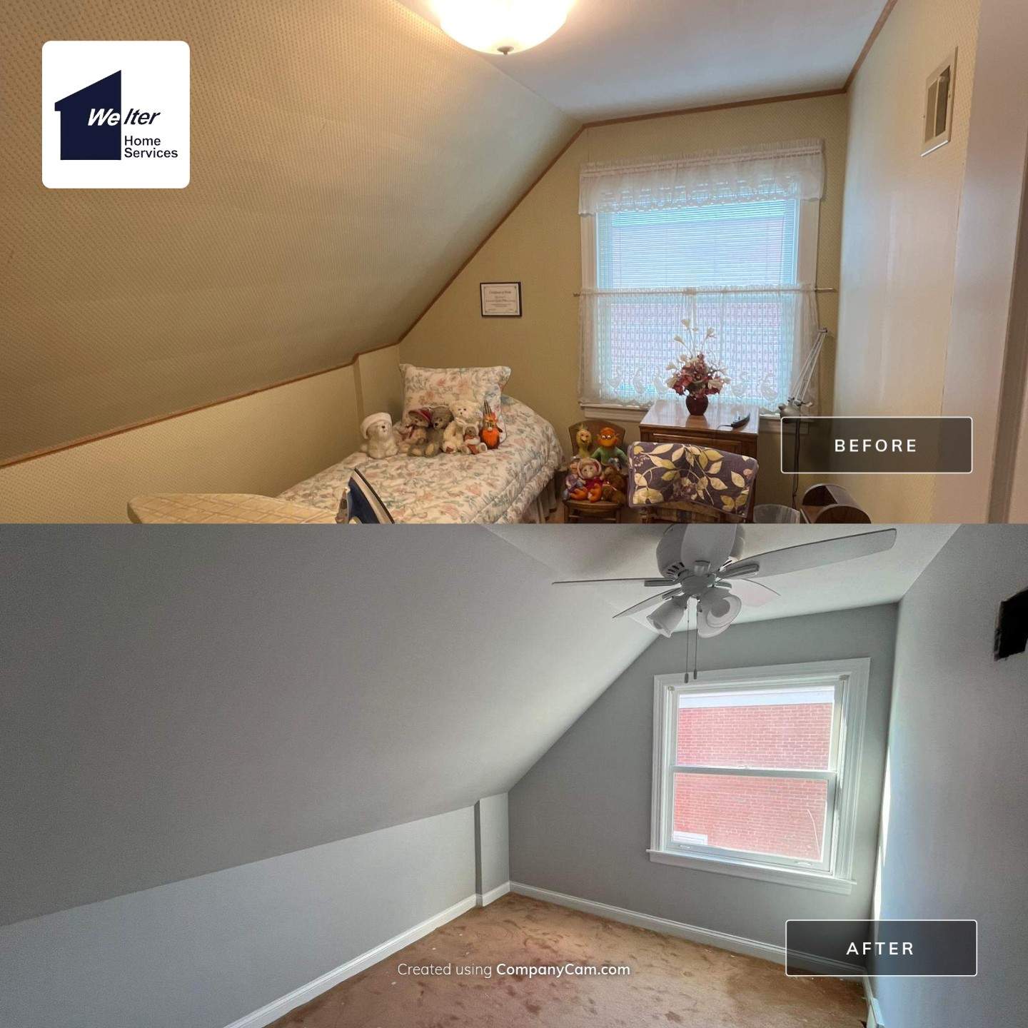 Bedroom Remodel by Welter Home Services