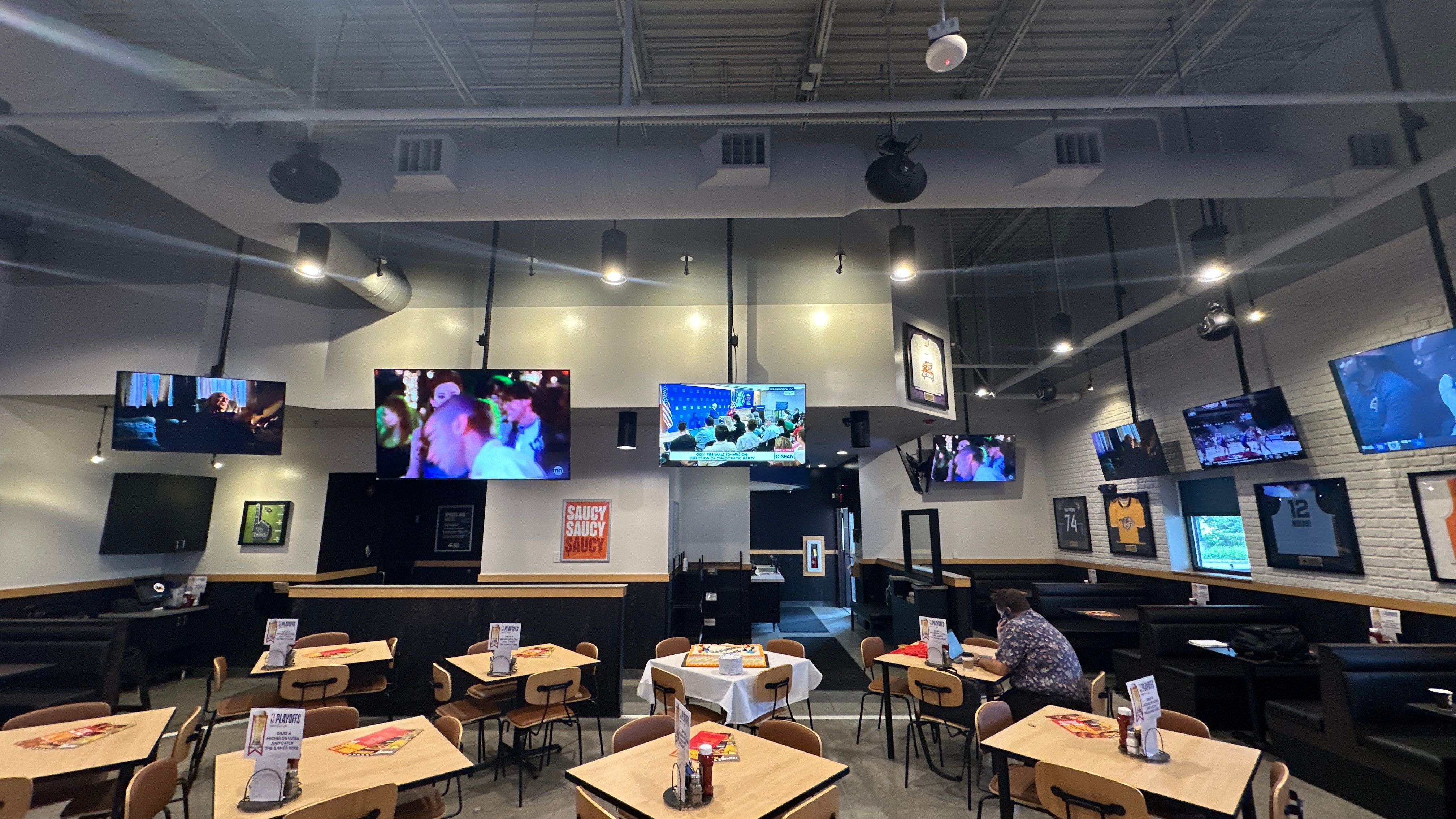 Sports bar AV Remodel by AVSi