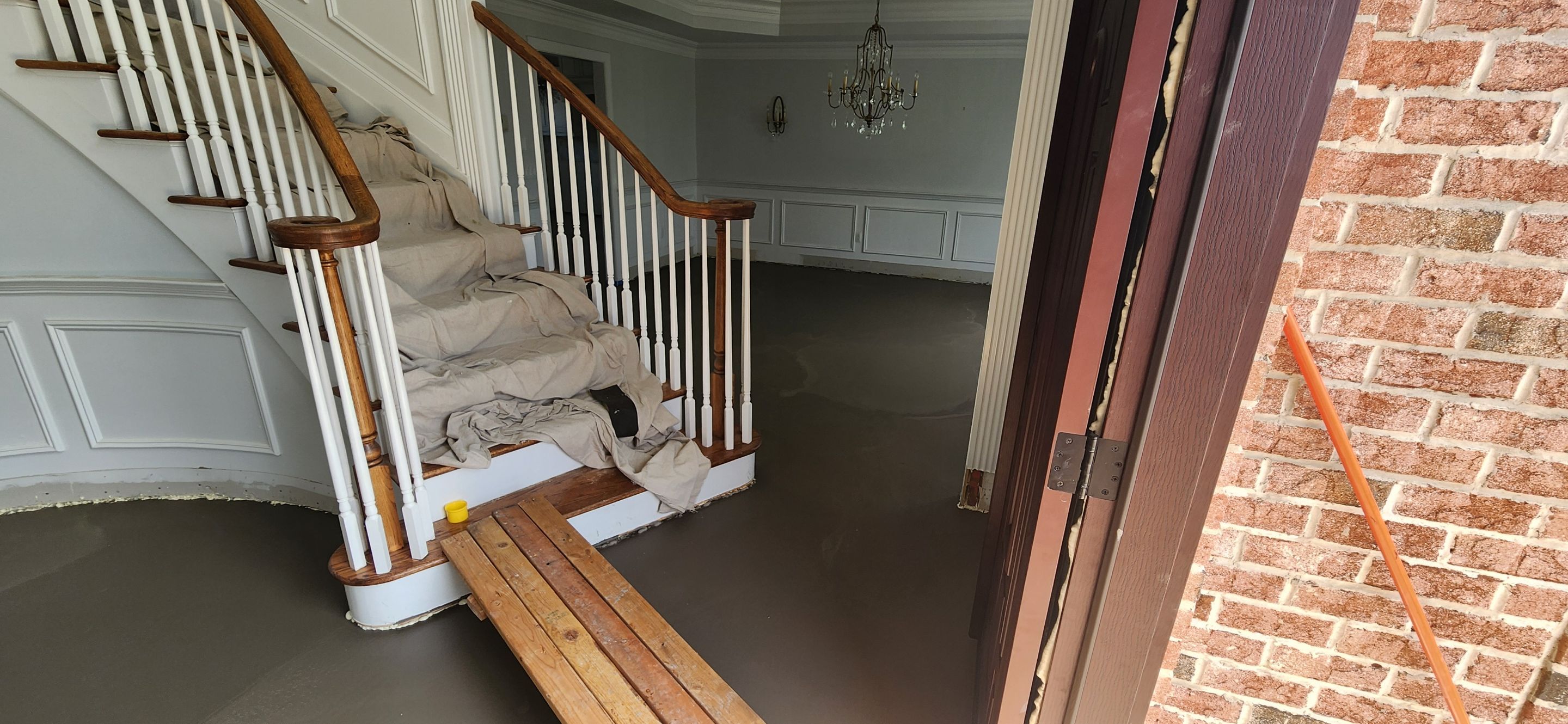 Large Format Tile Installation by Footprints Floors Morristown