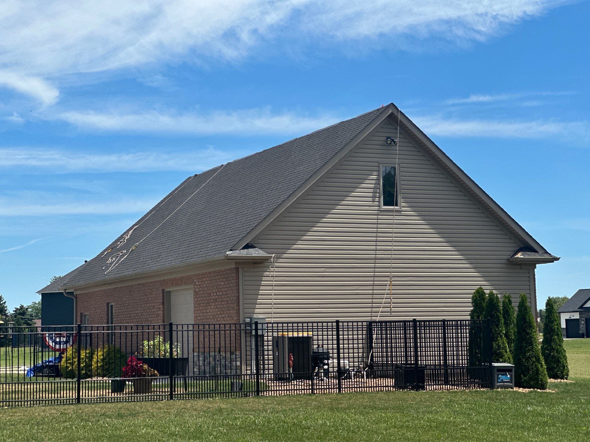 Residential Roofing Installation using GAF Timberline HDZ Appalachian Sky by Nitro Roofing and Construction
