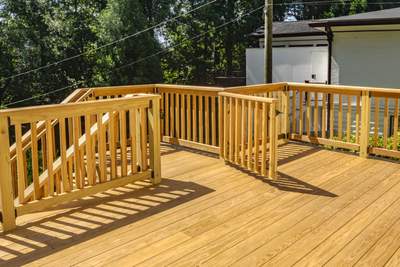 Atlanta, GA Deck Rebuild using Pressure Treated Pine