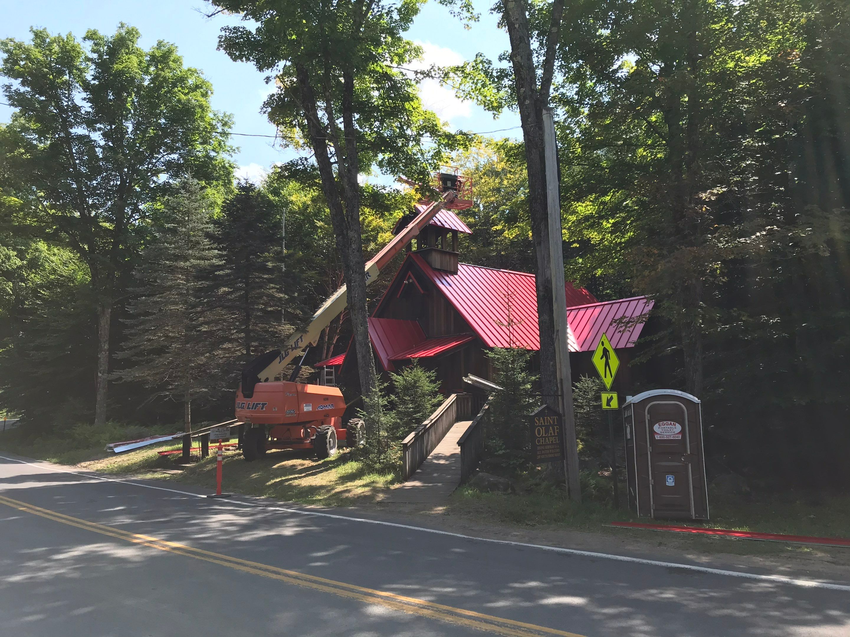 Residential Roofing Installation using Standing Seam  by Goldspire