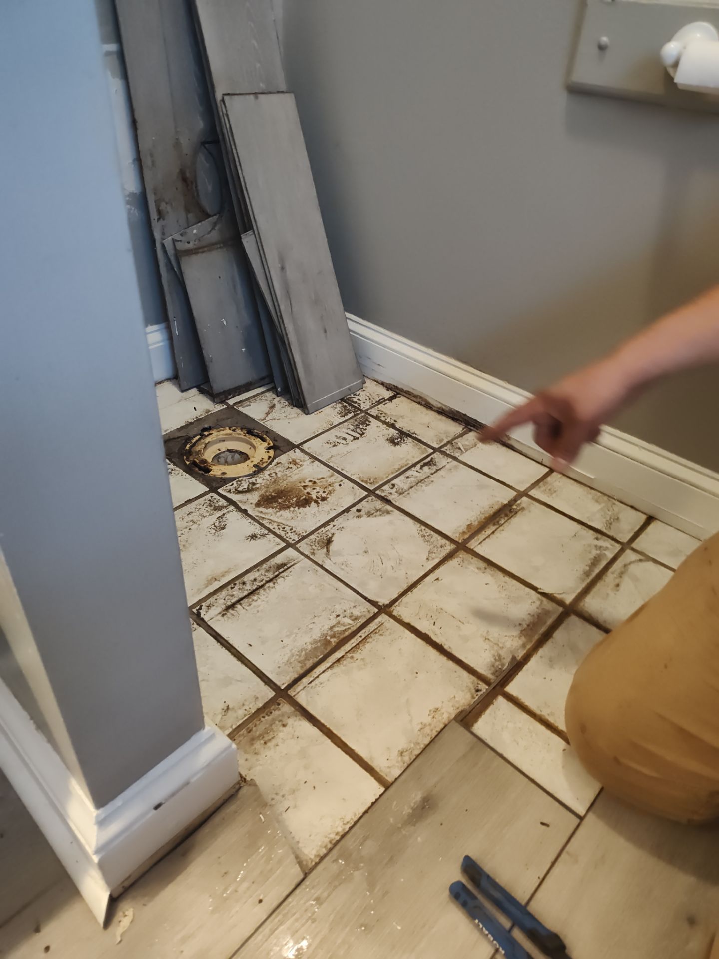 Bathroom repair and remodel by Cornerstone Home Builders, LLC
