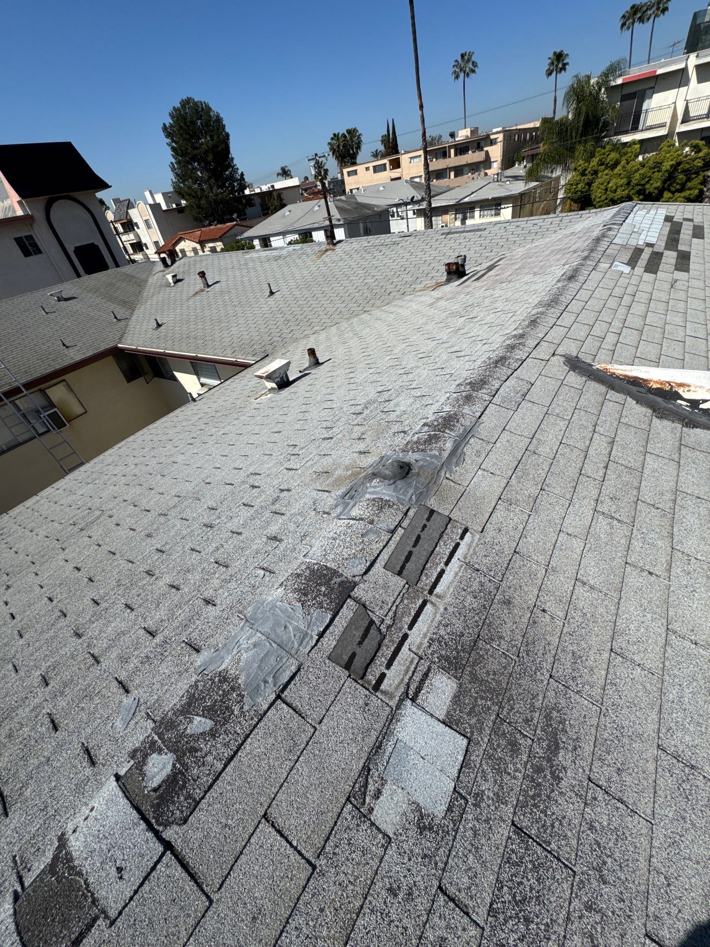 Apartment Building in Hollywood by Hull Brothers Roofing