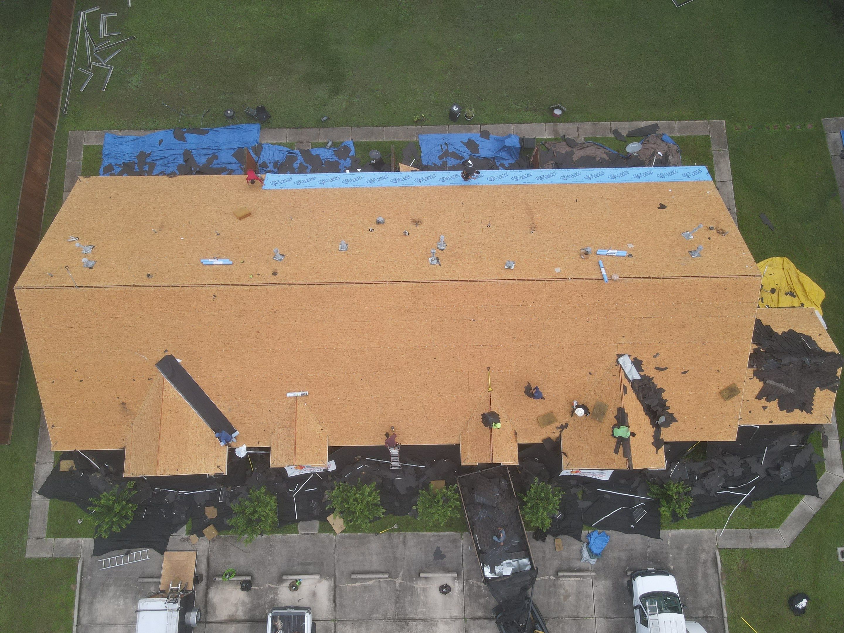 Commercial Roofing Installation using Malarkey Vista Impact Resistant by Roof Concepts Construction