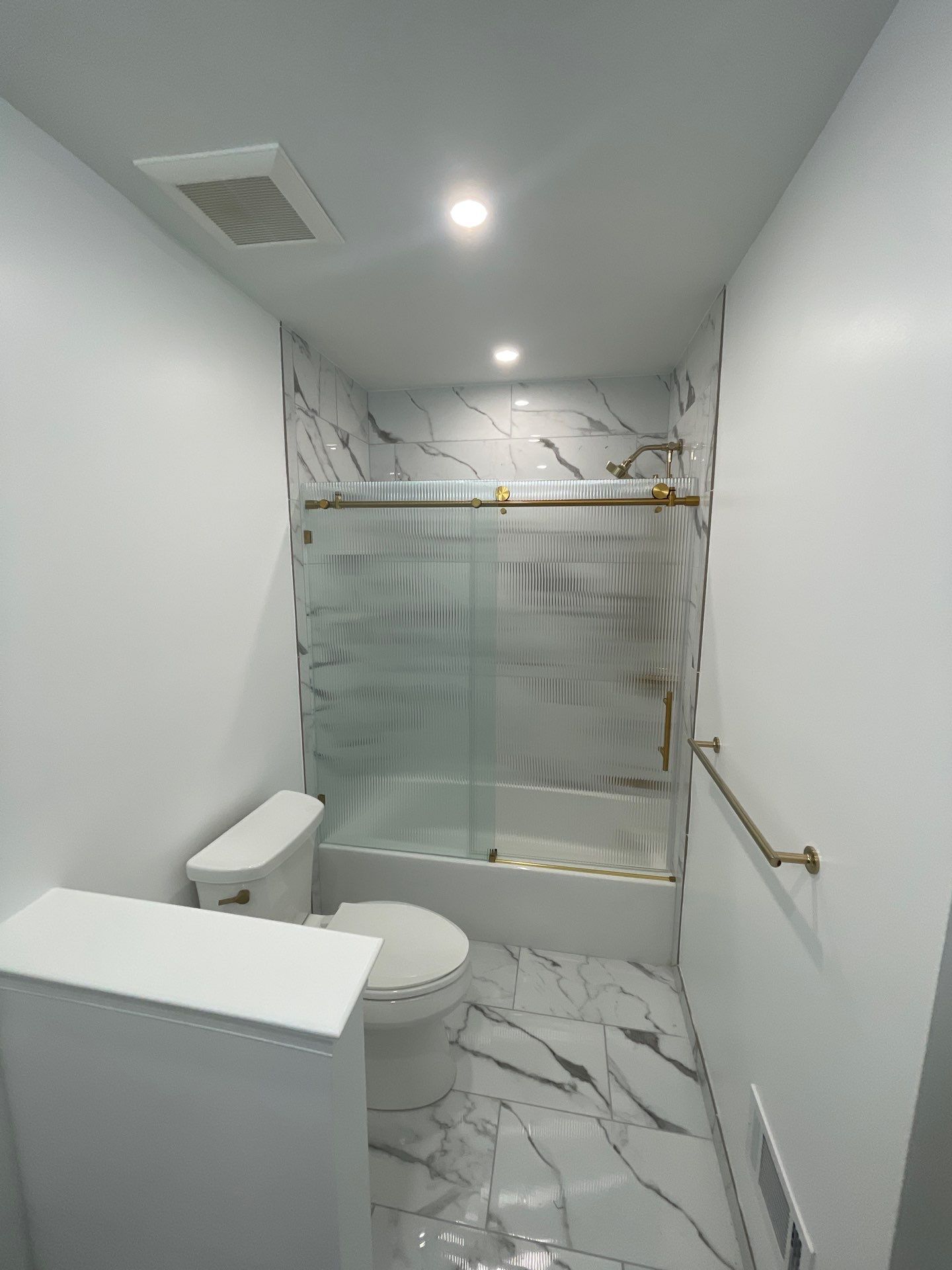 Elegant Dual Bathroom Remodel in Blue Bell, PA by Plowman Kitchen & Bath