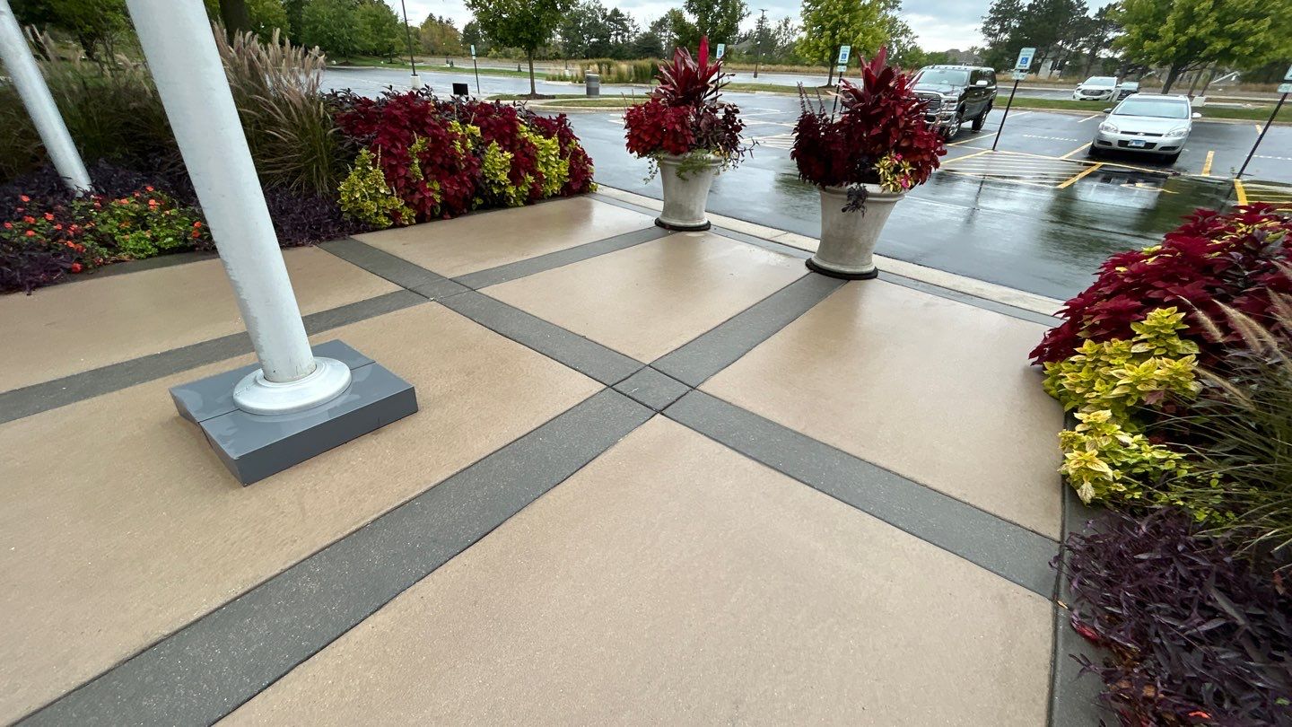 Commercial Concrete Surface Cleaning by Northern Power Washing LLC.
